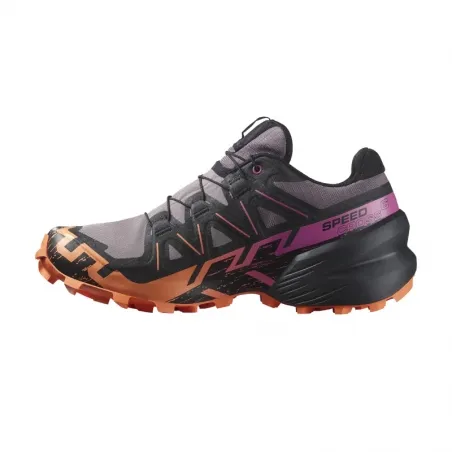 SALOMON   donna    Speedcross 6 GTX moonscape / black / bird of paradise