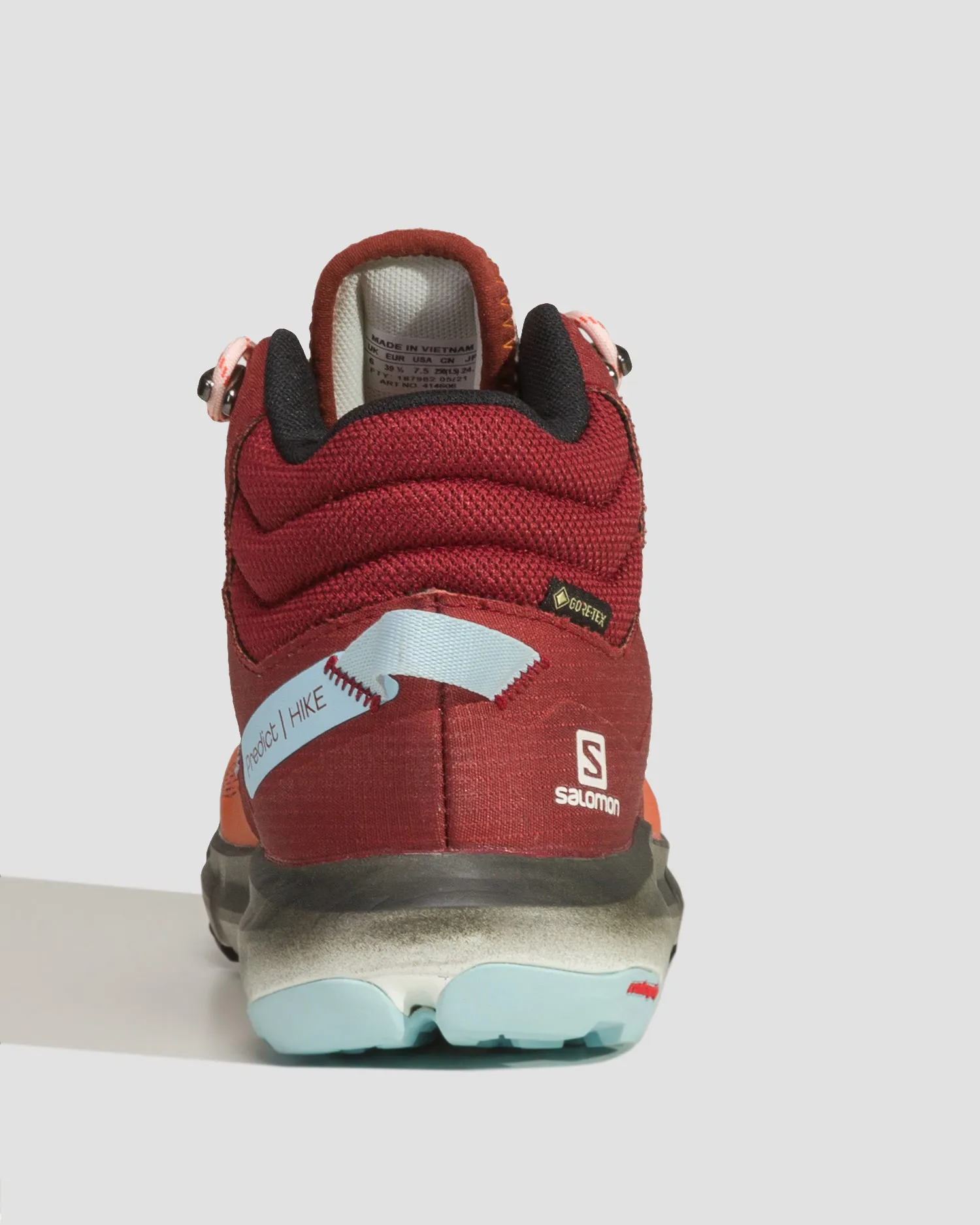 Scarpe da donna SALOMON PREDICT HIKE MID GTX L41460600-mecca-orange
