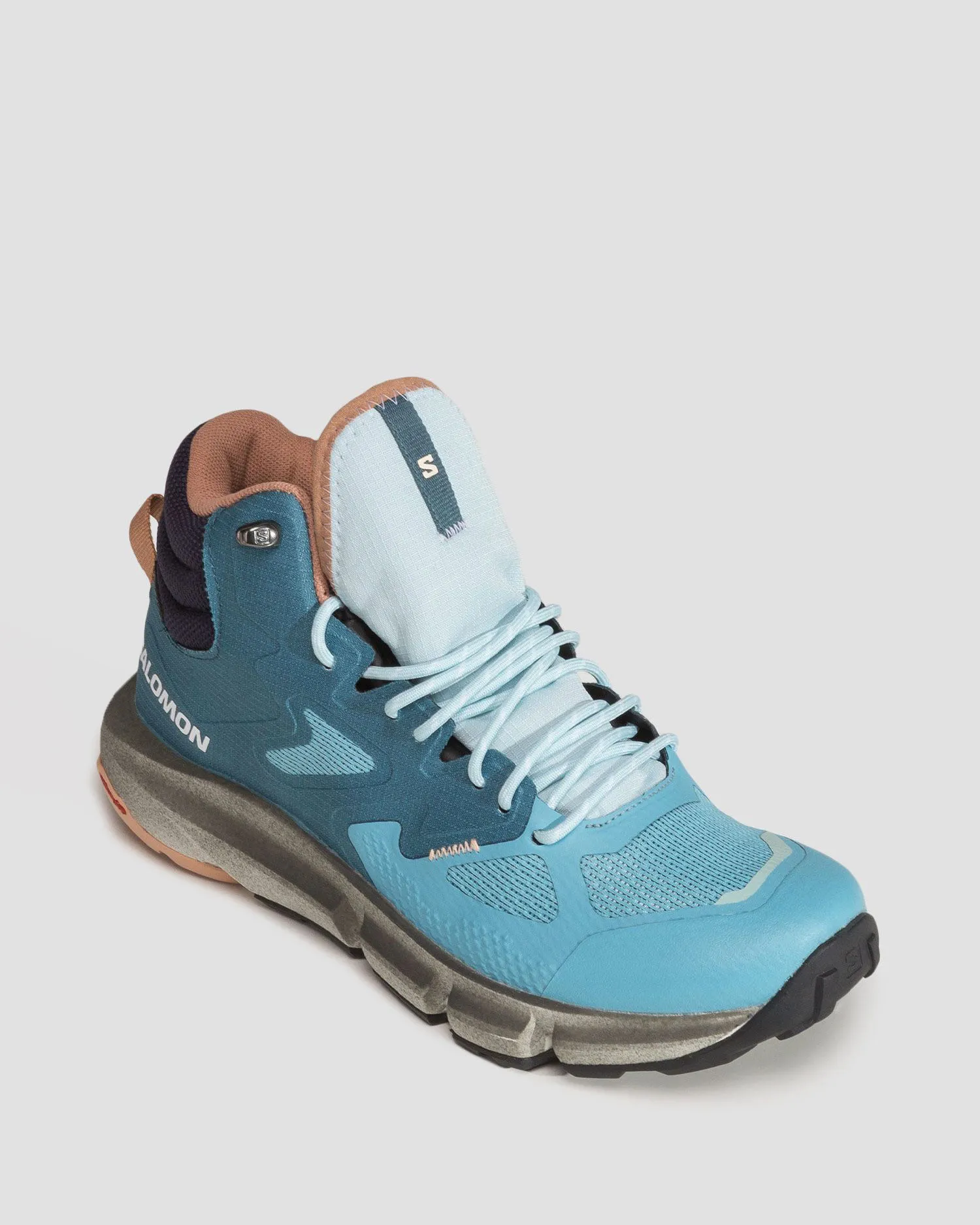 Scarpe da donna SALOMON PREDICT HIKE MID GTX L41460700-mallard-blue