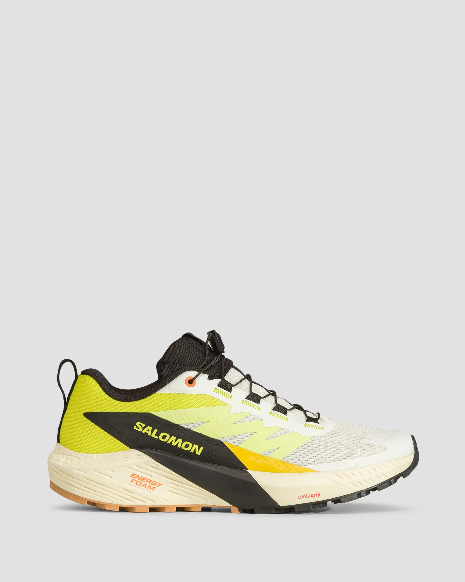 Scarpe da trail da donna Salomon Sense Ride 5 L47458800-vanila-sulphr-black
