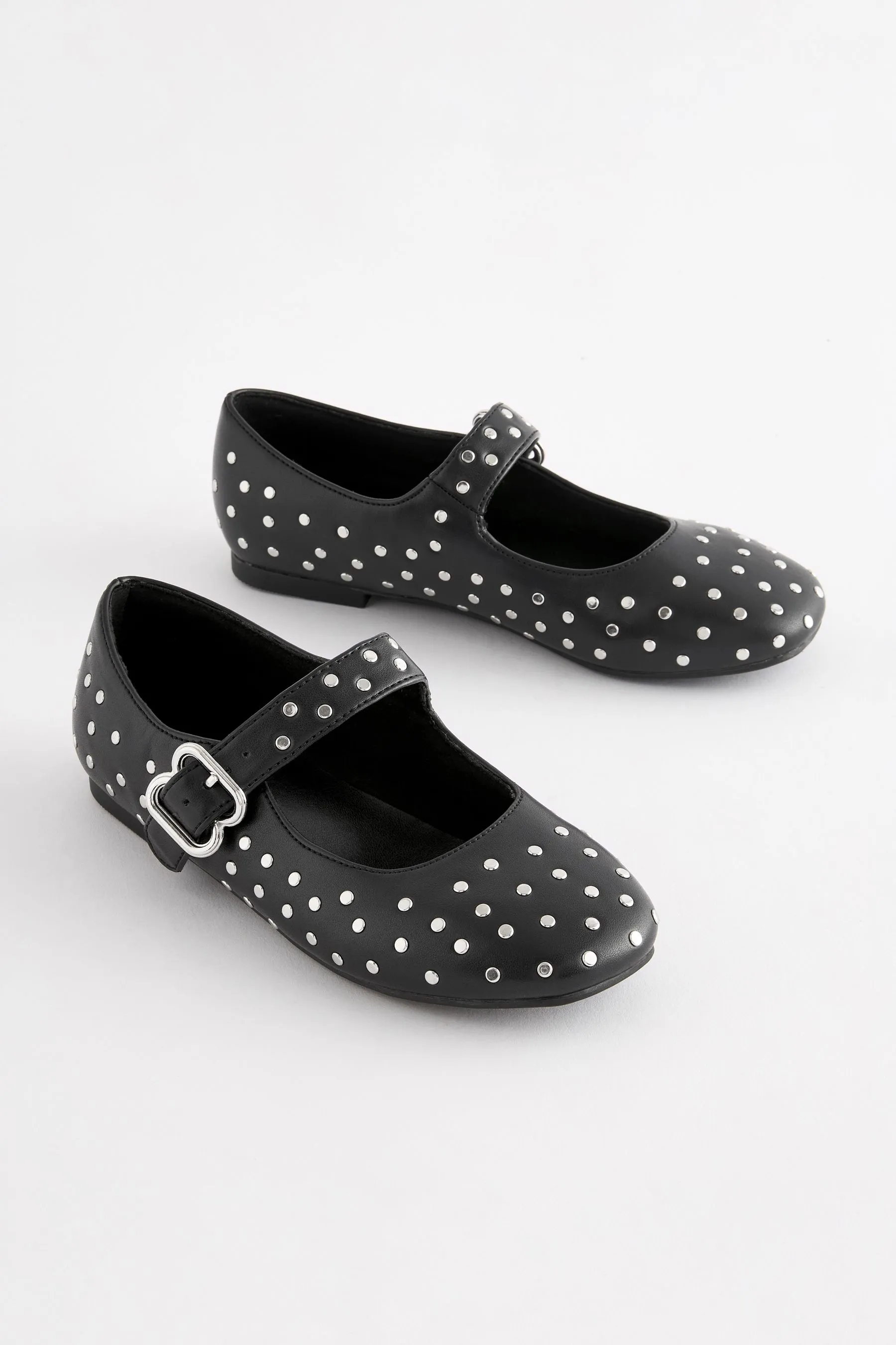 Scarpe Mary Jane con borchie    