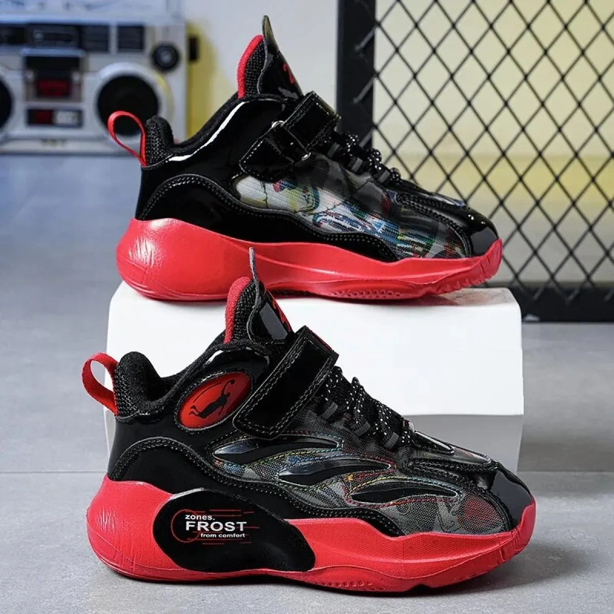 Scarpe per bambini per ragazzi Scarpe da ginnastica per bambini invernali da esterno Neve antiscivolo Sport da passeggio Resiste