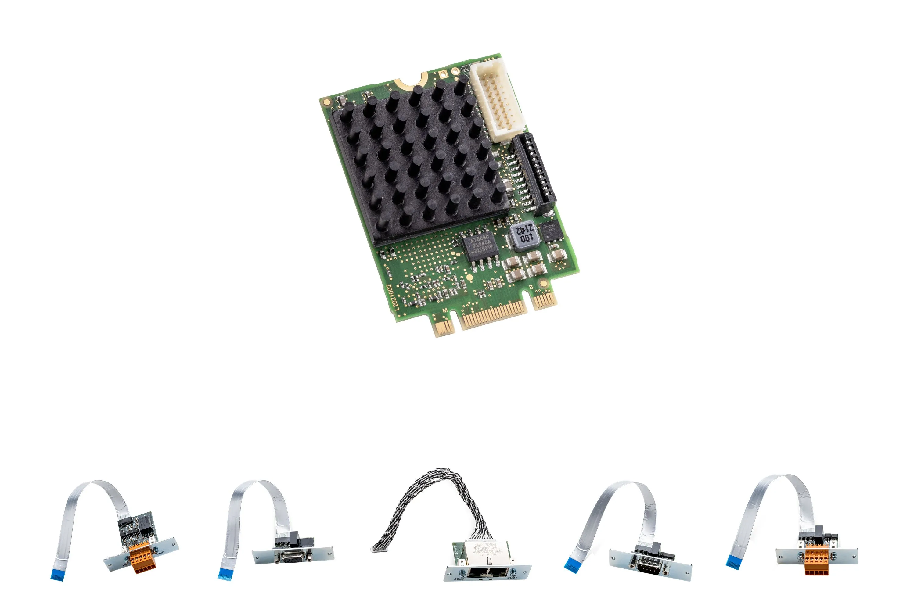 Scheda di rete Hilscher, bus PCI Express M.2, porte: 2, velocità 100Mbit/s