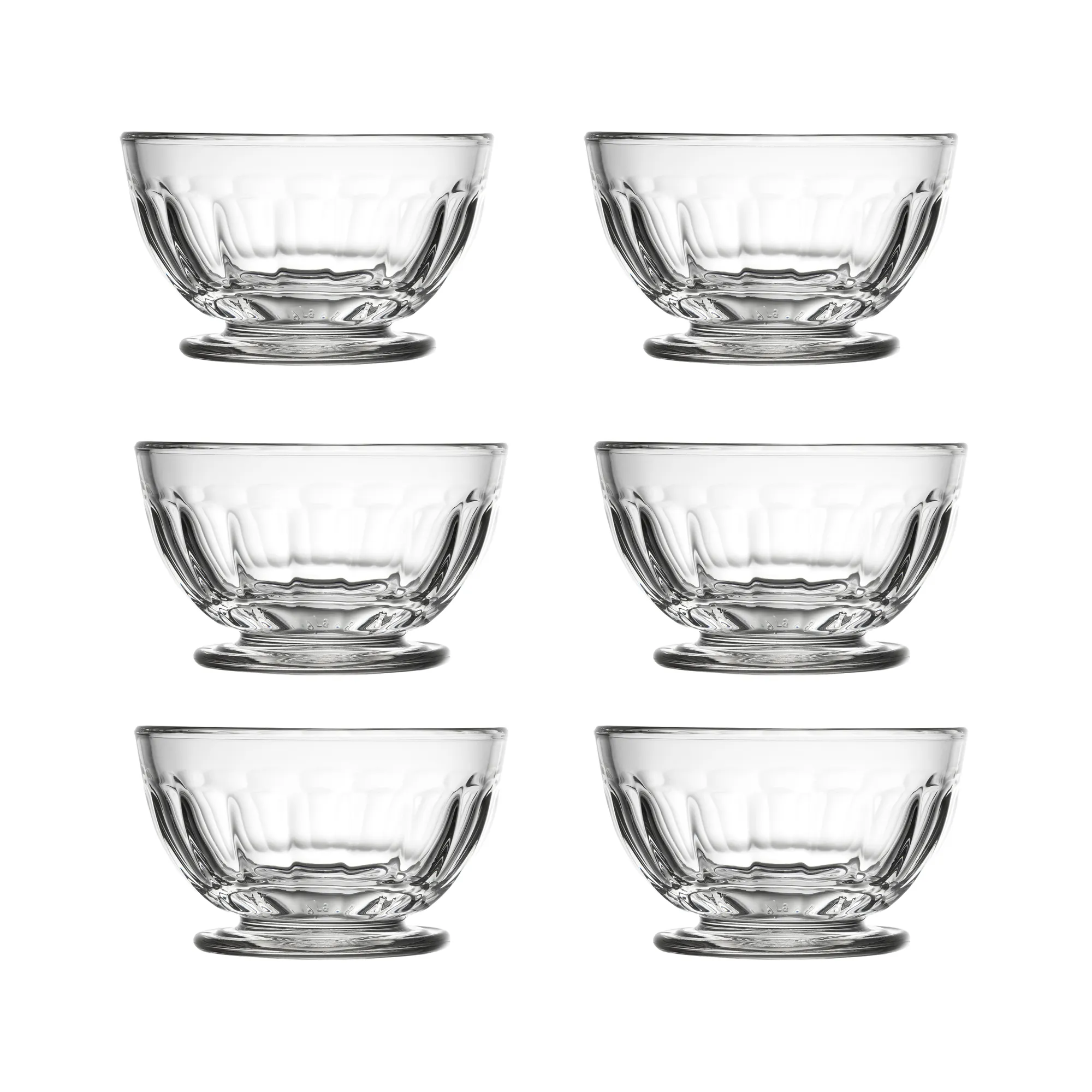 Set di 6 coppette da dessert Perigord piccole 15 cl.jn{font-size:18px}Trasparente