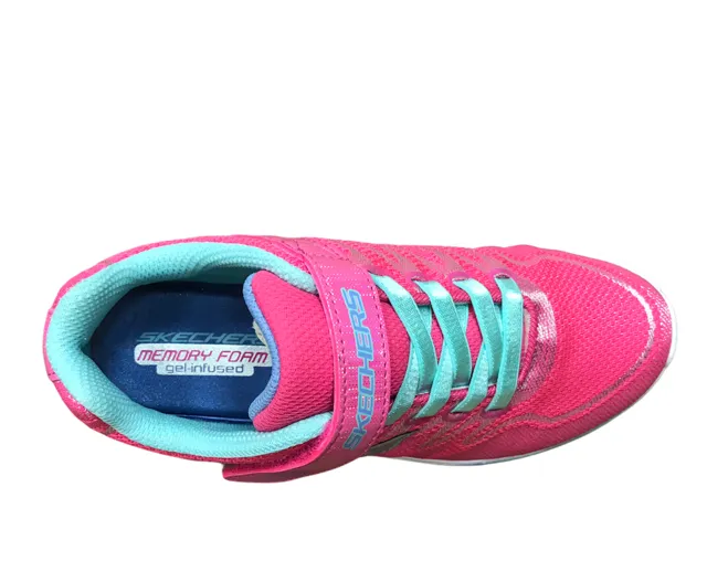 Skechers Dream N Dash Whimsy Girl 81131L NPAQ shock pink girls' sneakers