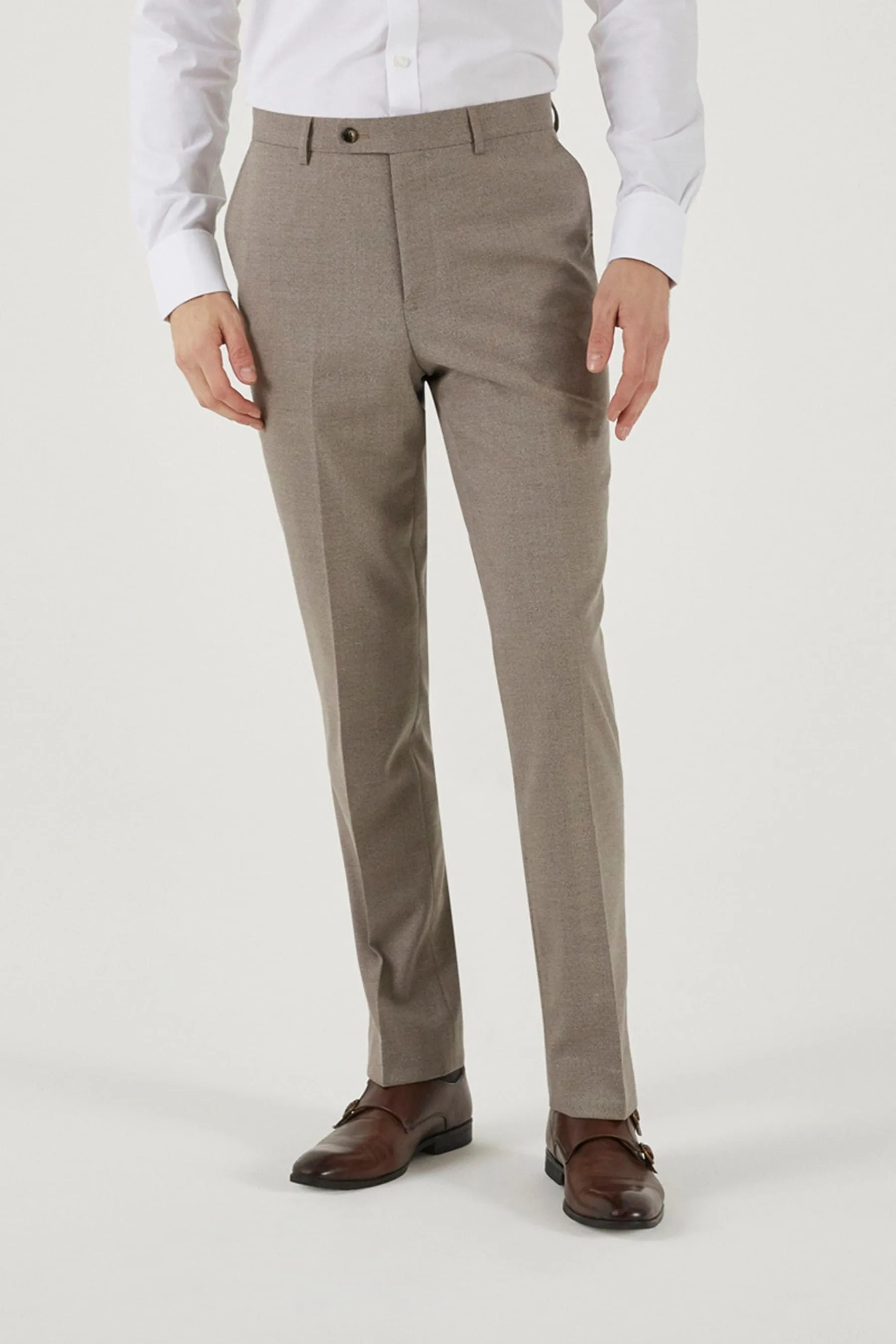 Skopes Vestibilità sartoriale - Jodrell - Completo in tweed mélange: Pantaloni