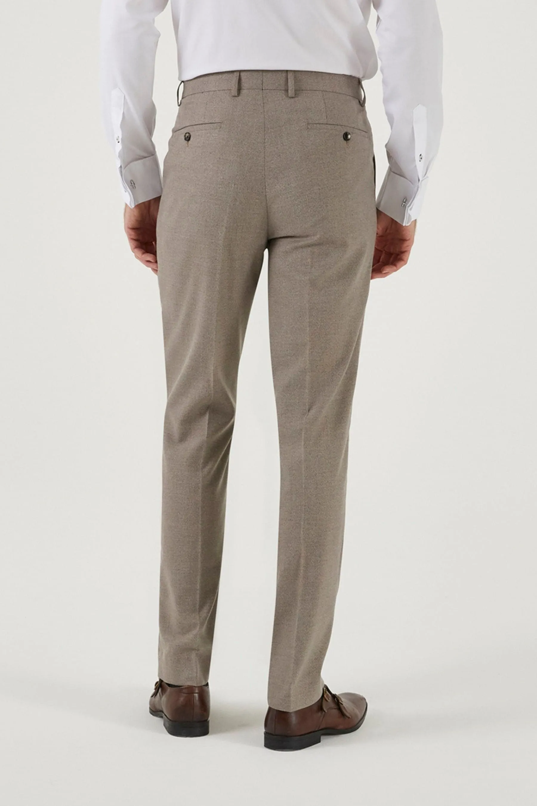 Skopes Vestibilità sartoriale - Jodrell - Completo in tweed mélange: Pantaloni