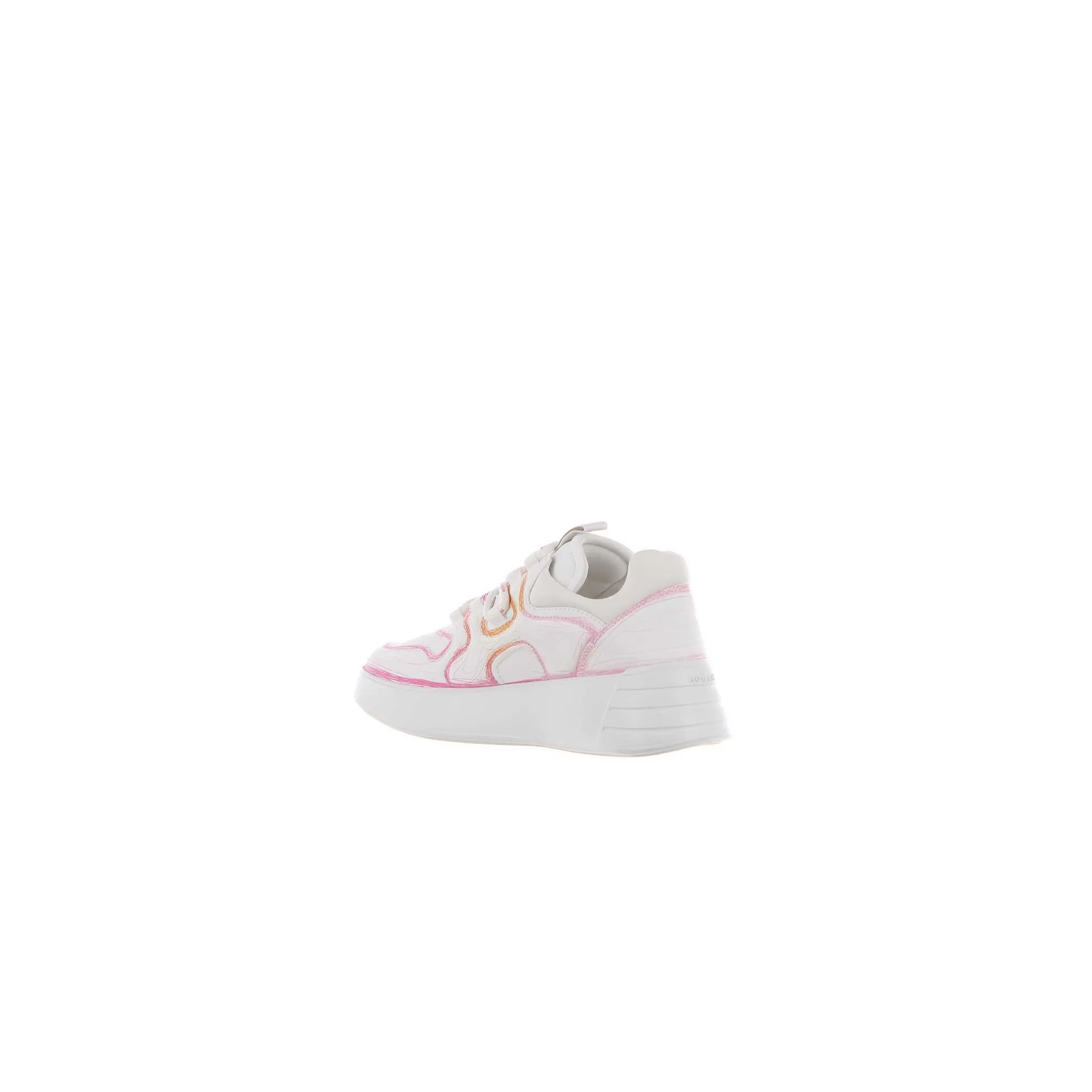 Sneaker rebel in pelle
