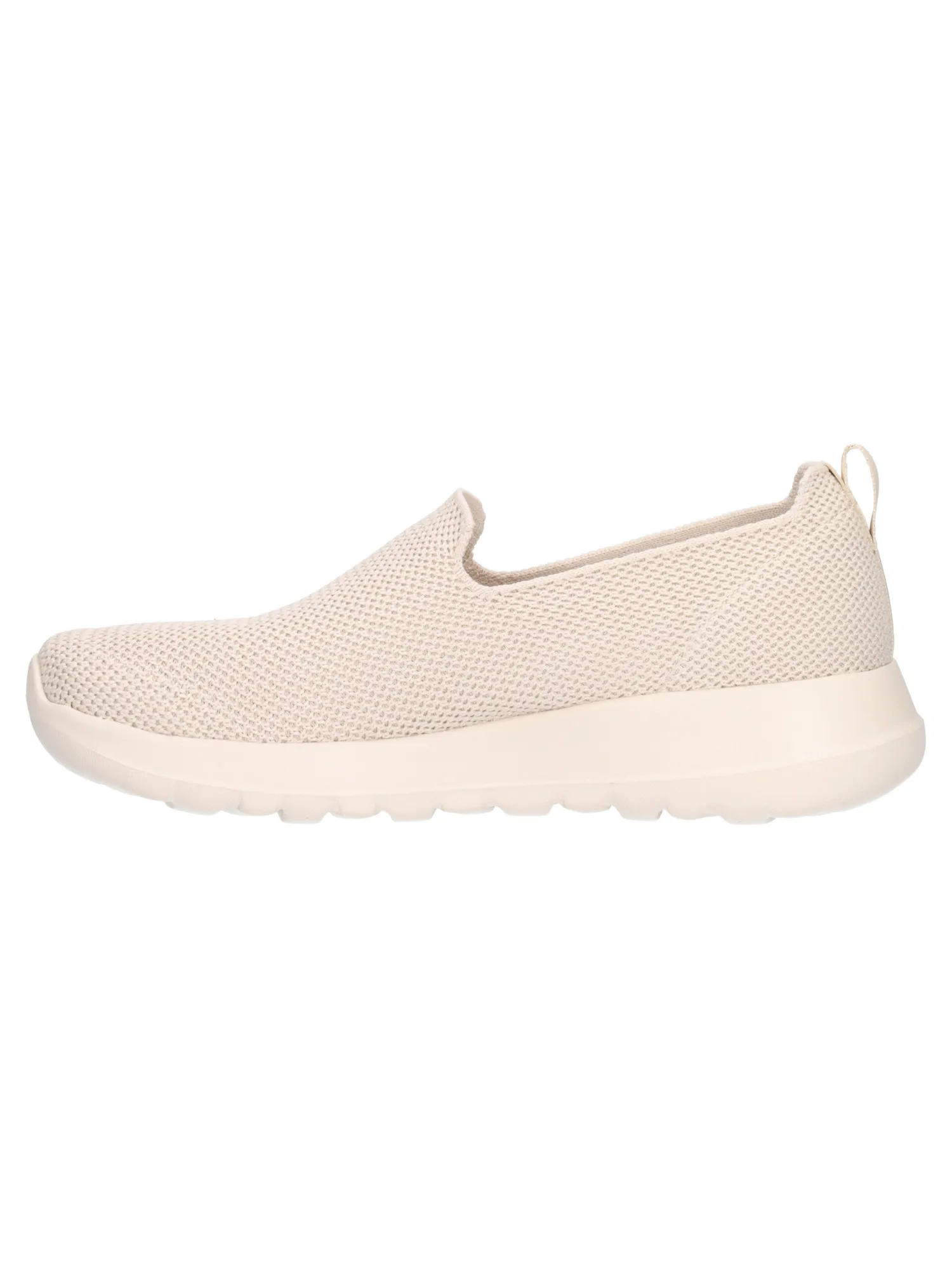 Sneaker slip on Skechers Go Walk da donna beige