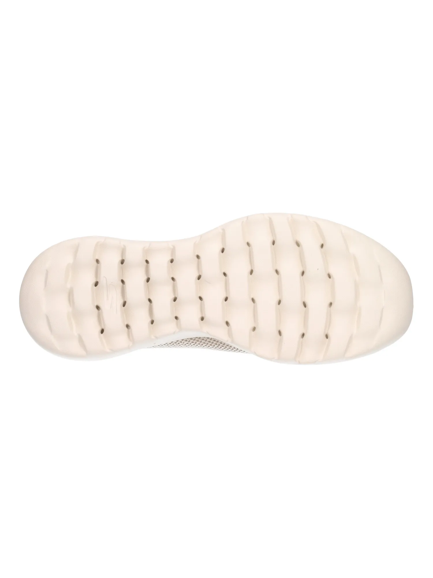 Sneaker slip on Skechers Go Walk da donna beige