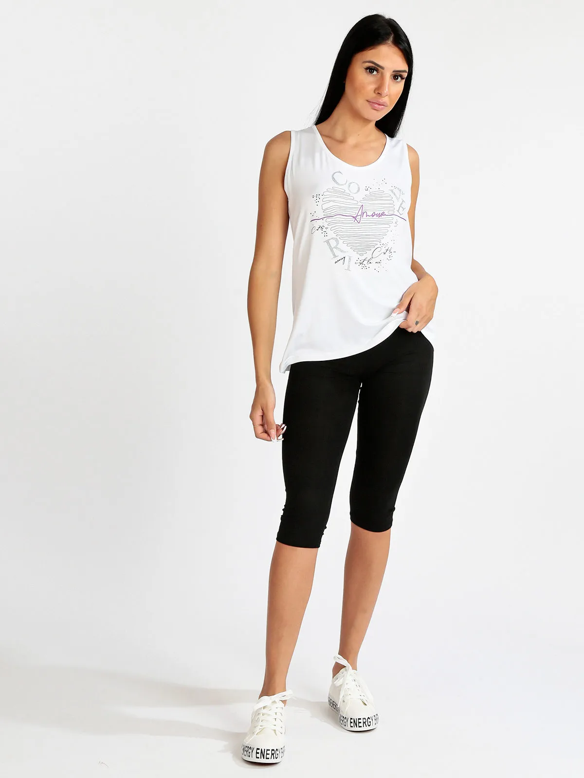 Solada Legging capri femme