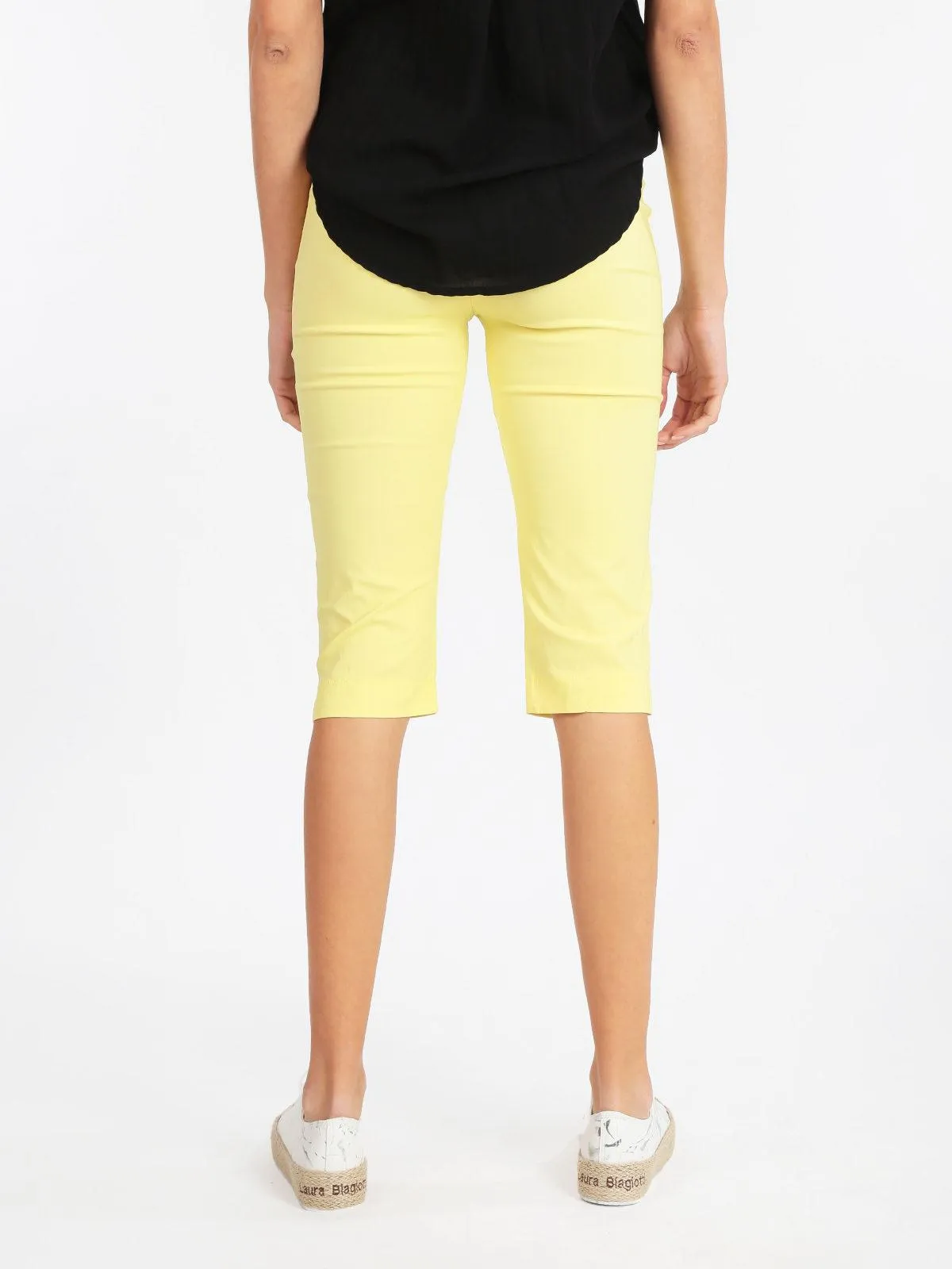 Solada Pantalon capri extensible pour femme