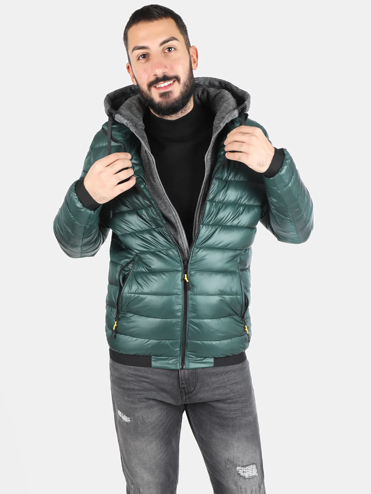 Solada Veste matelassée homme à capuche