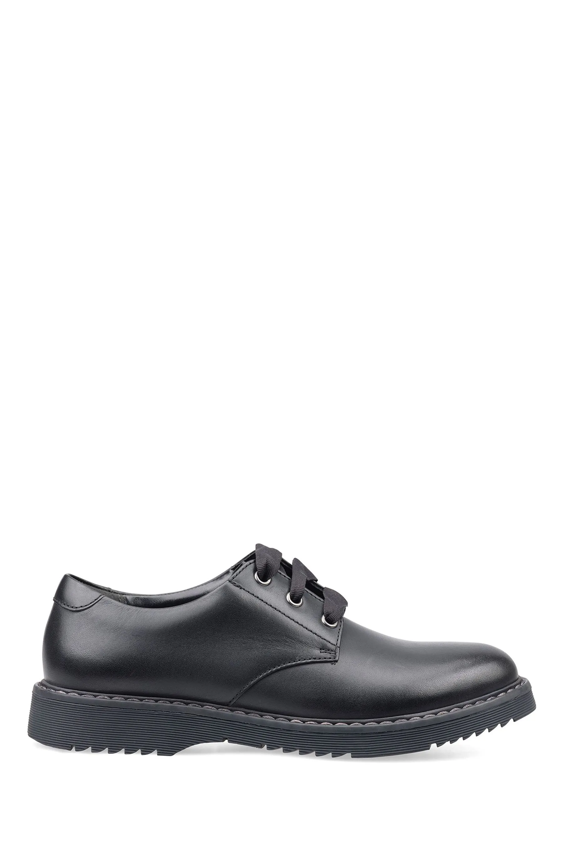 Start-Rite Impact Lace Up Pelle Nero - Scarpe per la scuola    