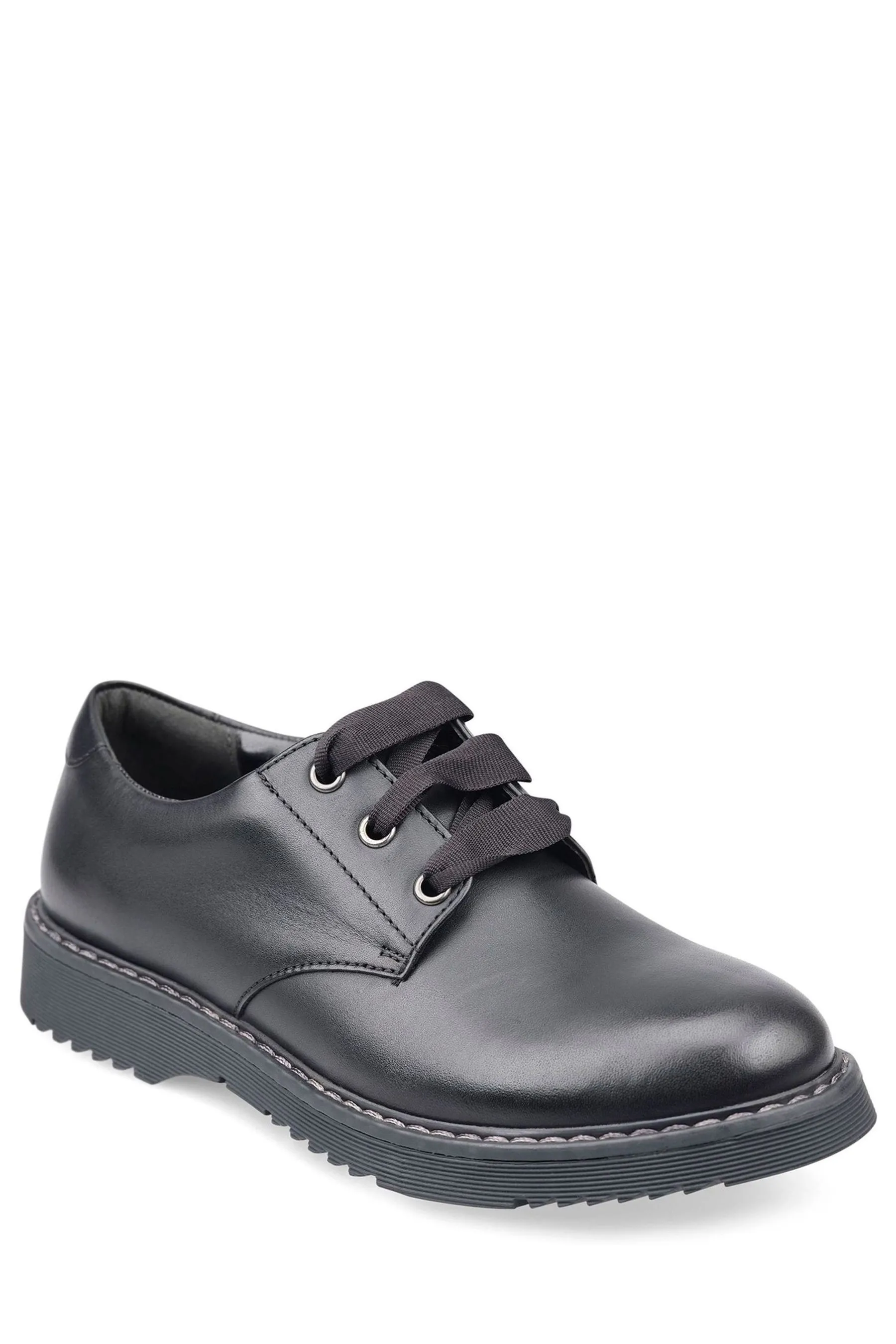 Start-Rite Impact Lace Up Pelle Nero - Scarpe per la scuola    