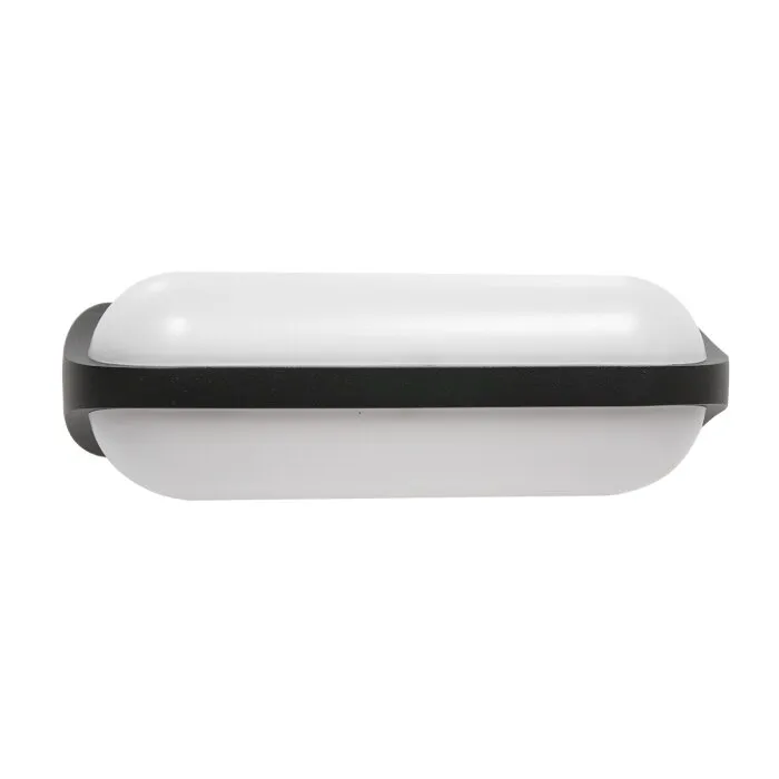 Steinhauer Siargao Applique da esterno LED Nero, 1-Luce