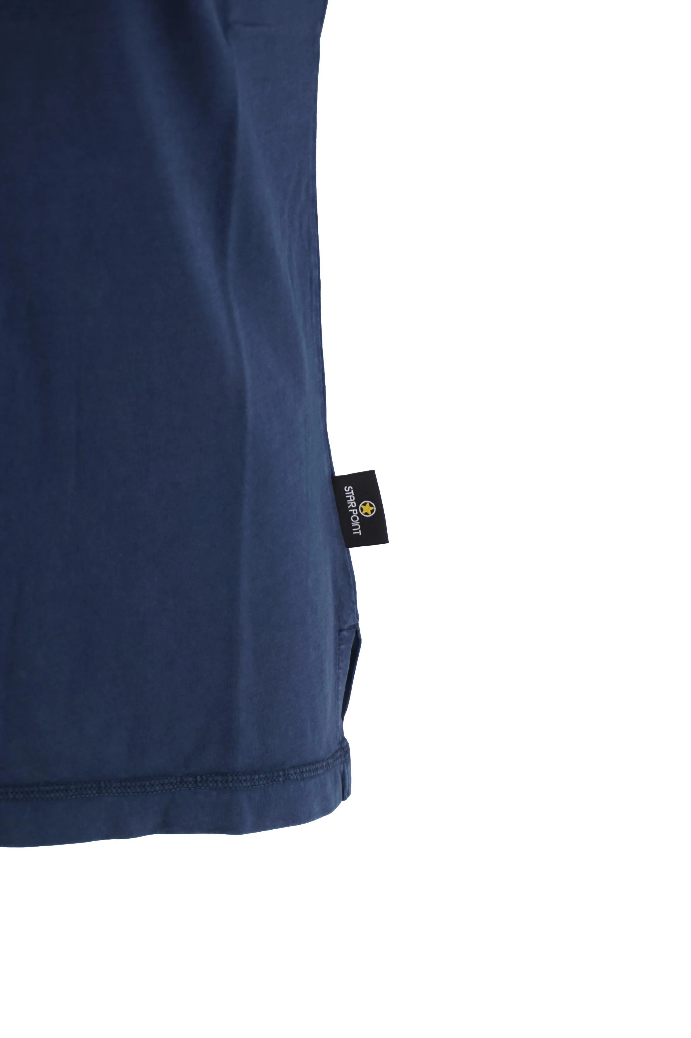 T-Shirt con Logo Star Point / Blu