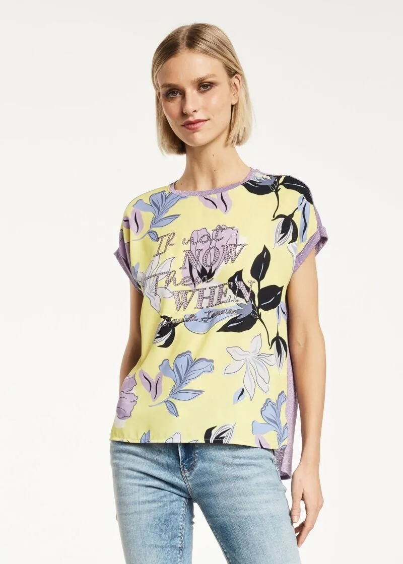 T-shirt floreale