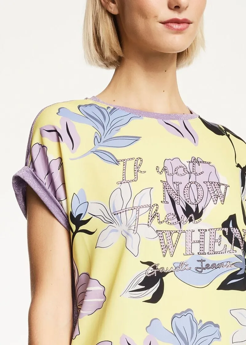 T-shirt floreale