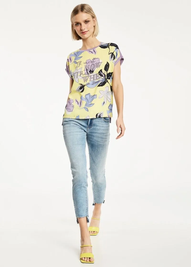 T-shirt floreale