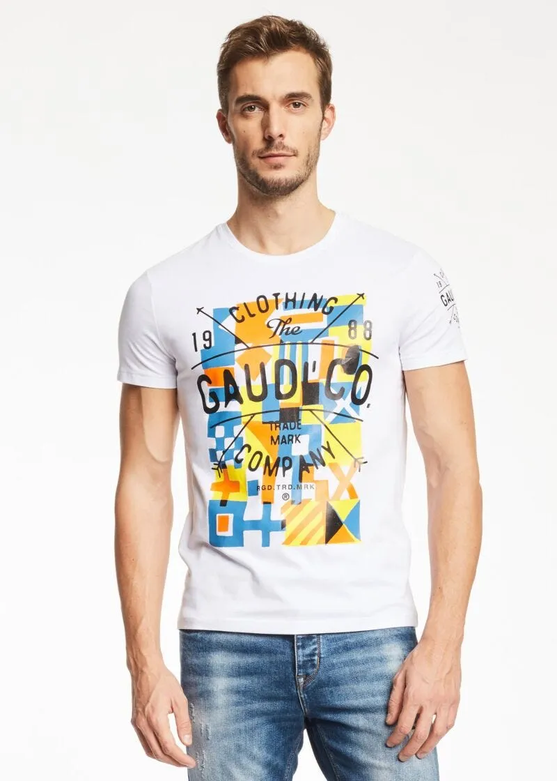T-shirt in cotone stretch