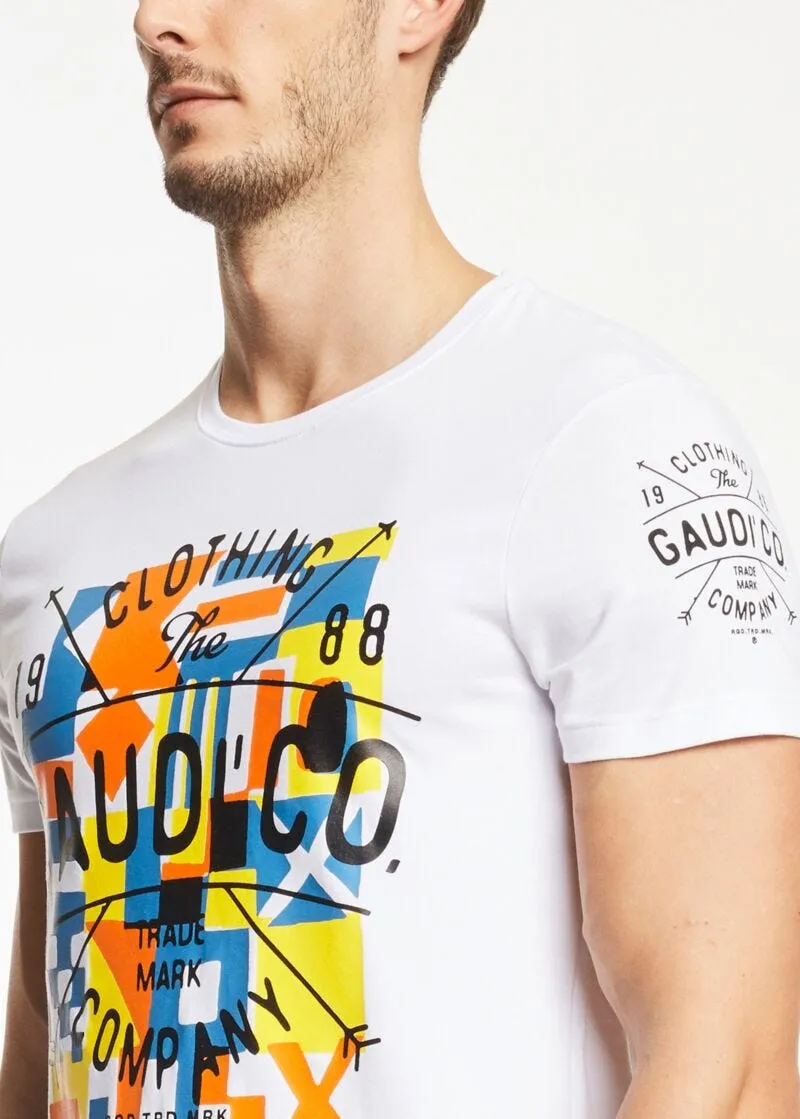 T-shirt in cotone stretch