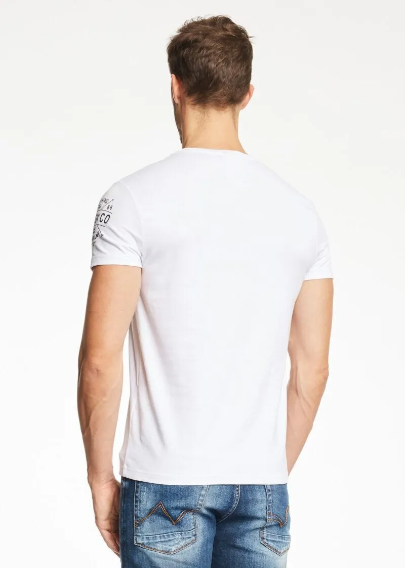 T-shirt in cotone stretch