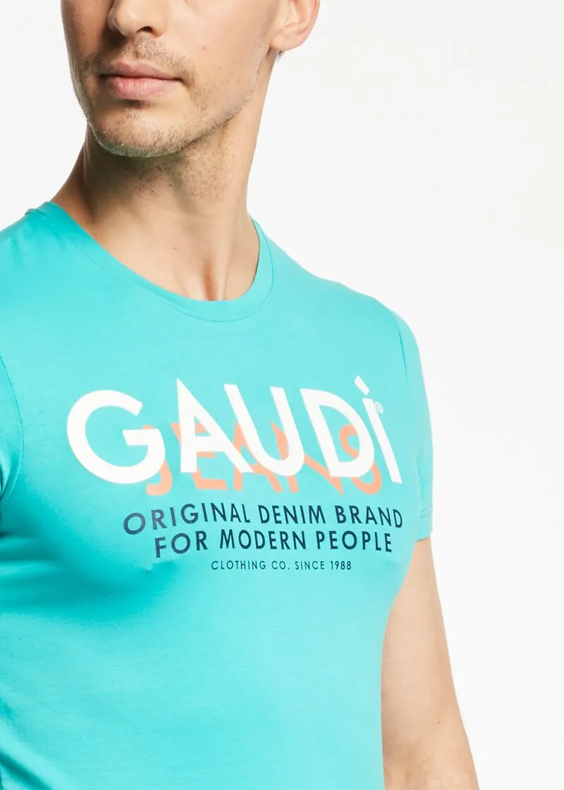 T-shirt in jersey stretch