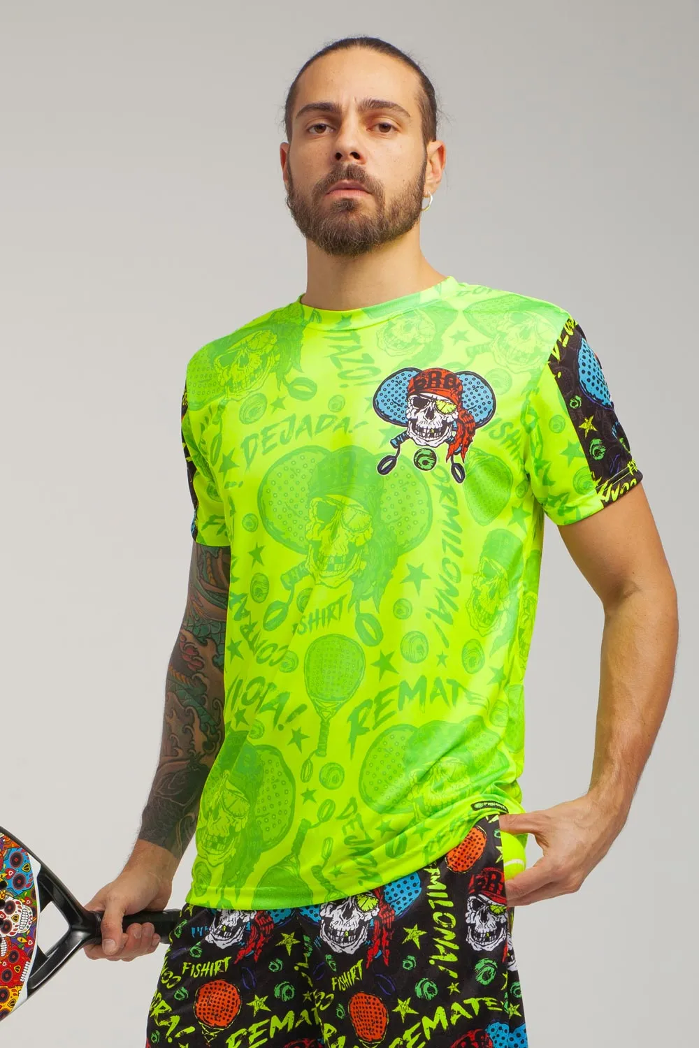 T-shirt Sport Vibora - Giallo