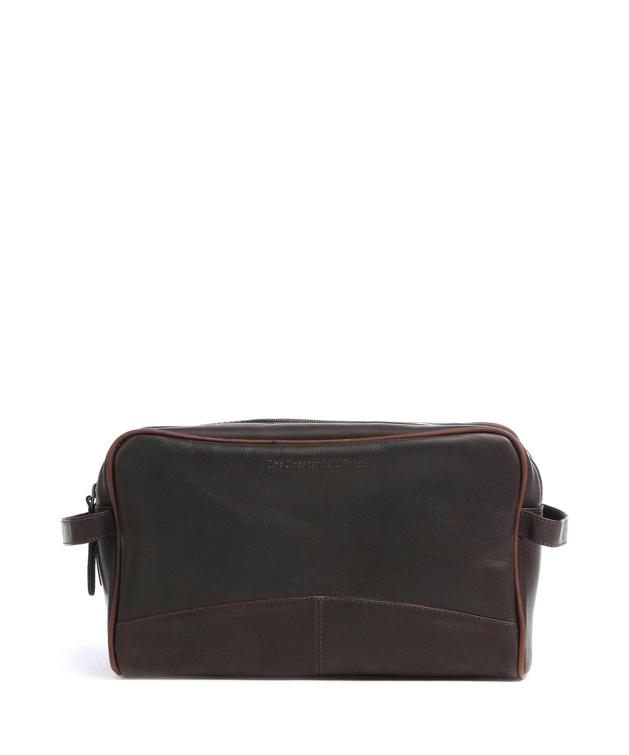  The Chesterfield Brand Stefan Borsa da toilette marrone scuro 29 cm  