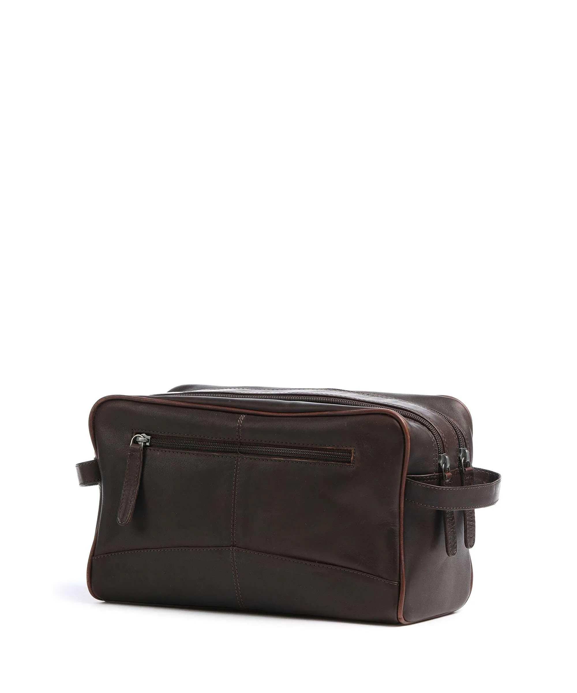  The Chesterfield Brand Stefan Borsa da toilette marrone scuro 29 cm  