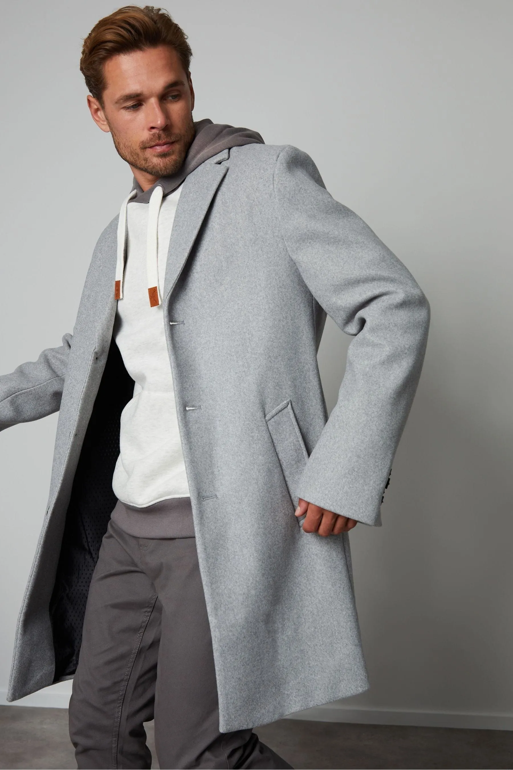 Threadbare Luxe - Cappotto monopetto Sartoriale