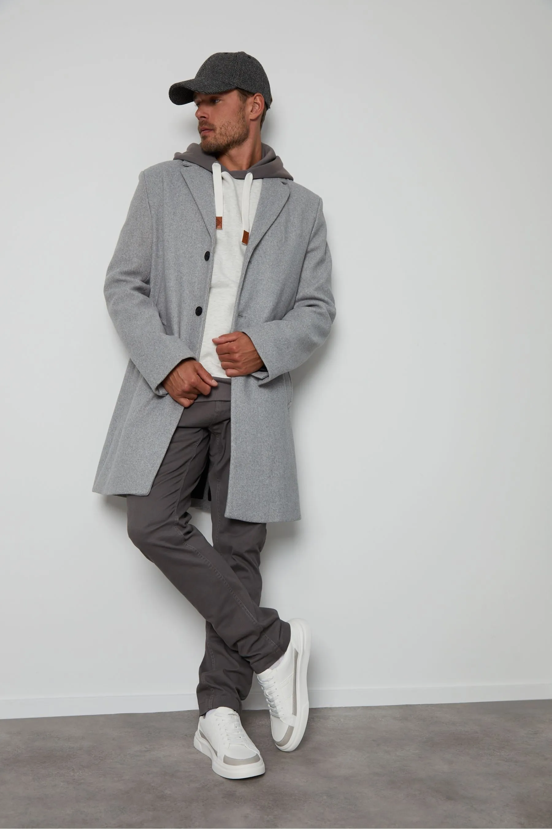 Threadbare Luxe - Cappotto monopetto Sartoriale