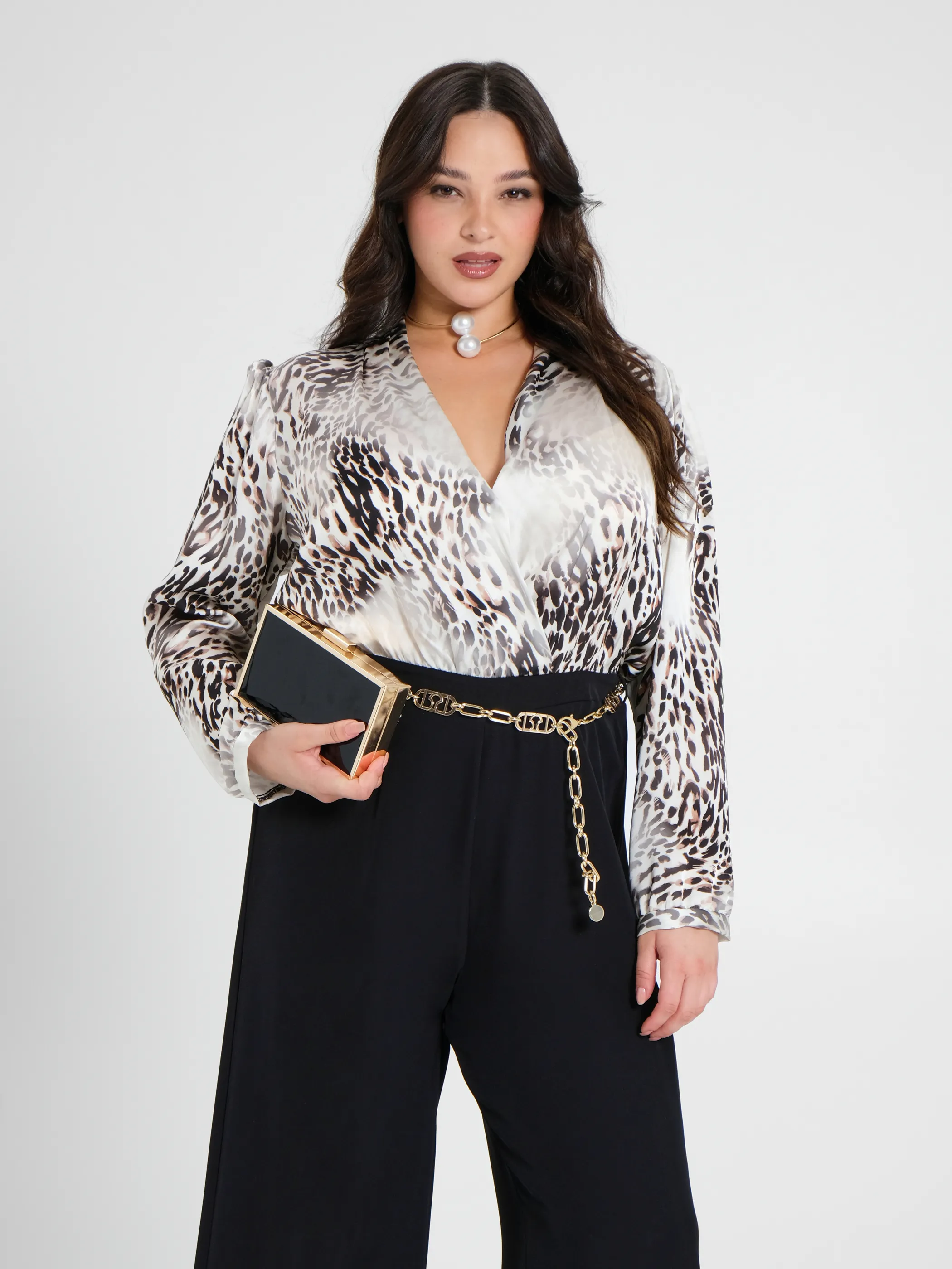      Tuta Curvy Animalier     