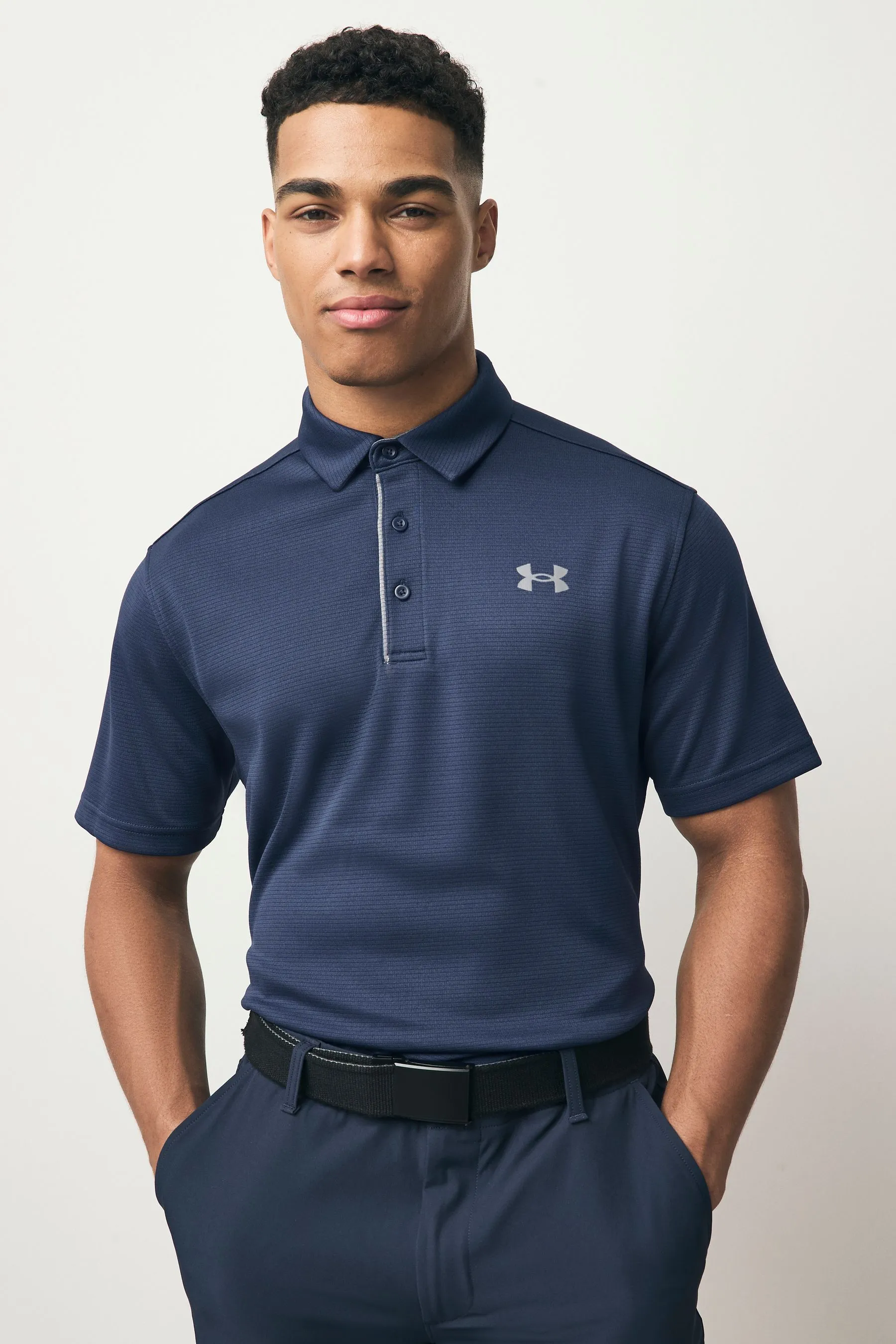 Under Armour - Polo tecnica blu navy/da golf