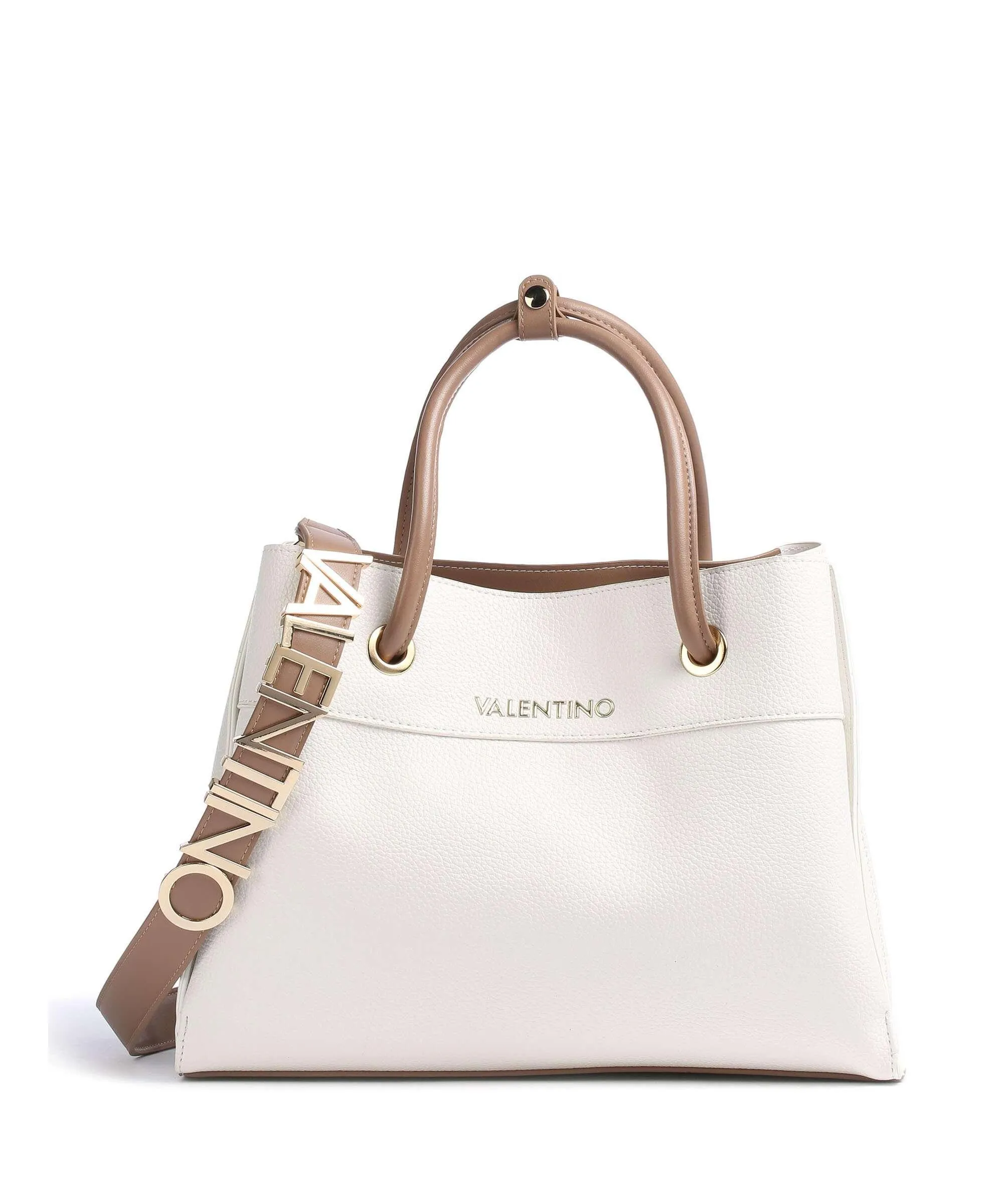  Valentino Bags Alexia Borsa a mano pelle sintetica bianco  