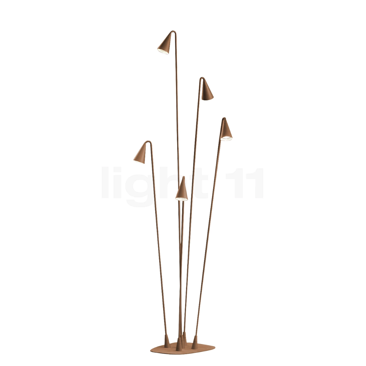 Vibia Brisa Lampada da terra LED 5 fuochi