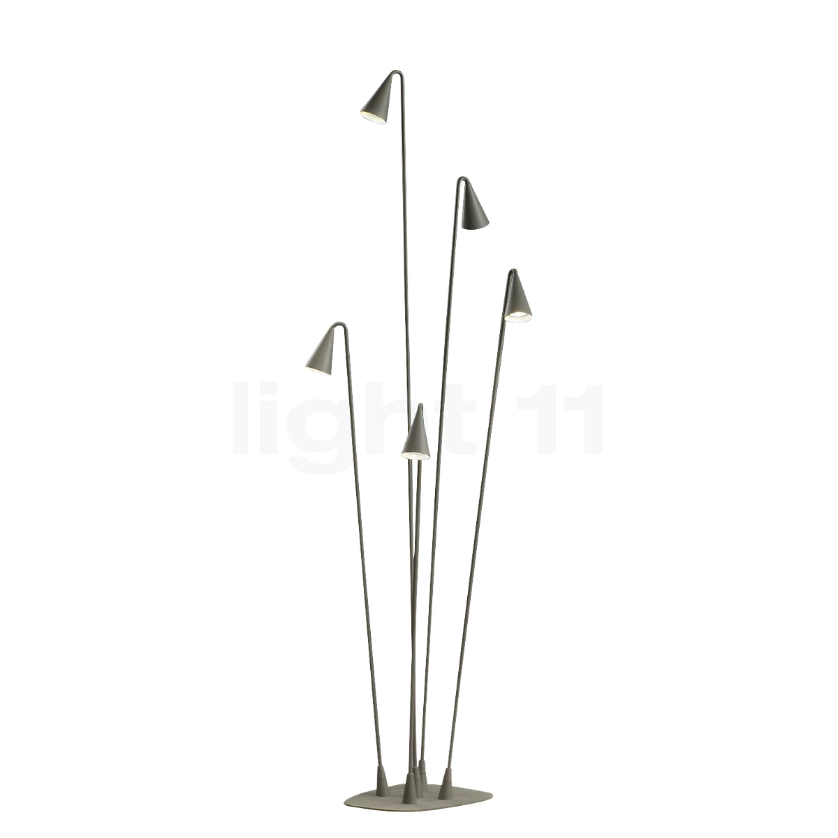 Vibia Brisa Lampada da terra LED 5 fuochi