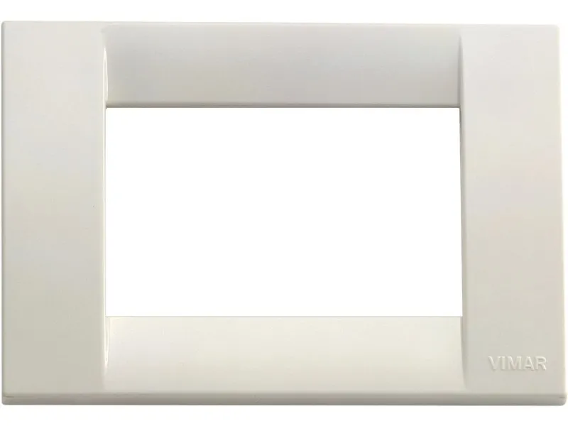 Vimar Idea placca classica 3M colore bianco