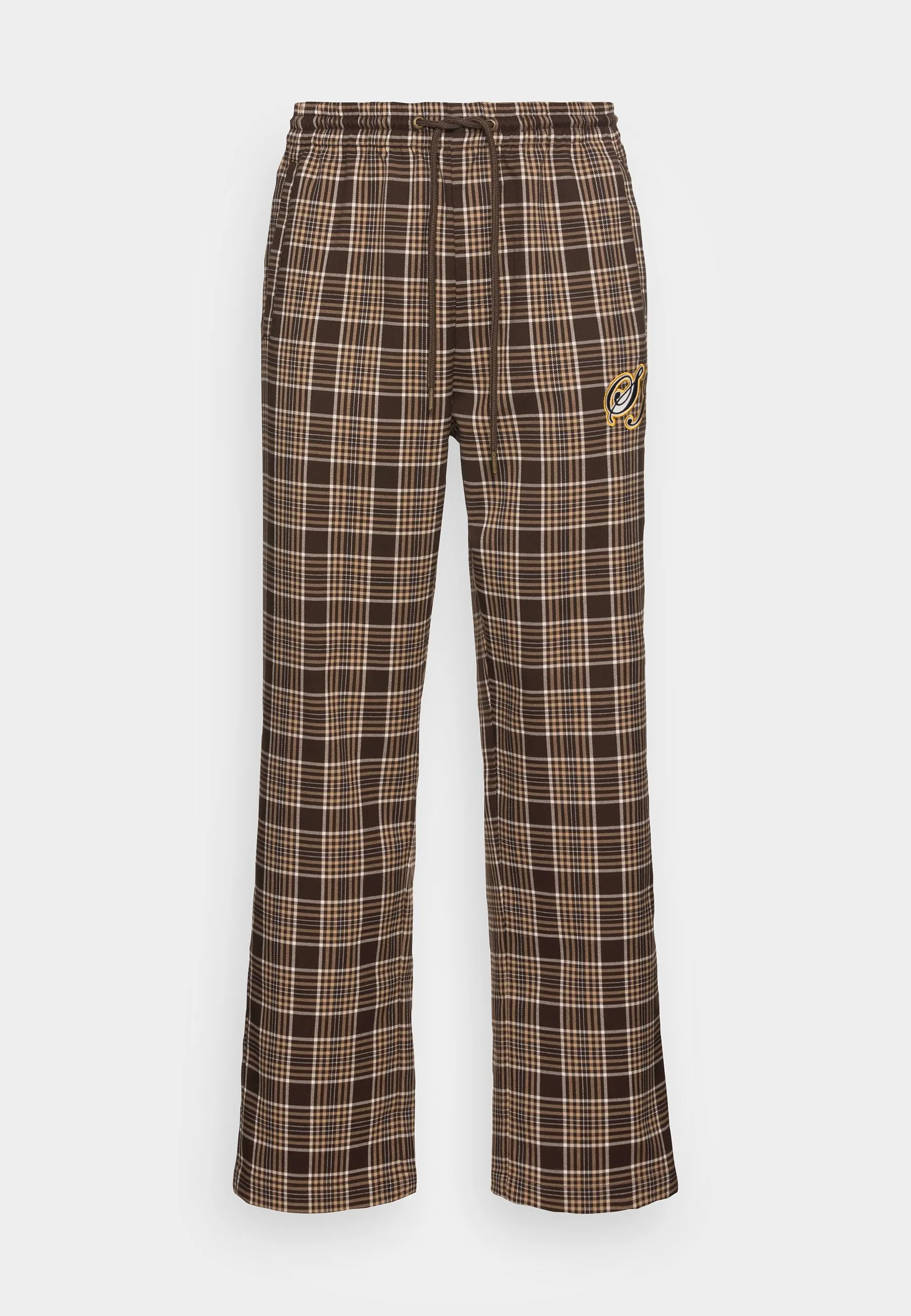VINTAGE CHECK TRACKPANTS - Pantaloni