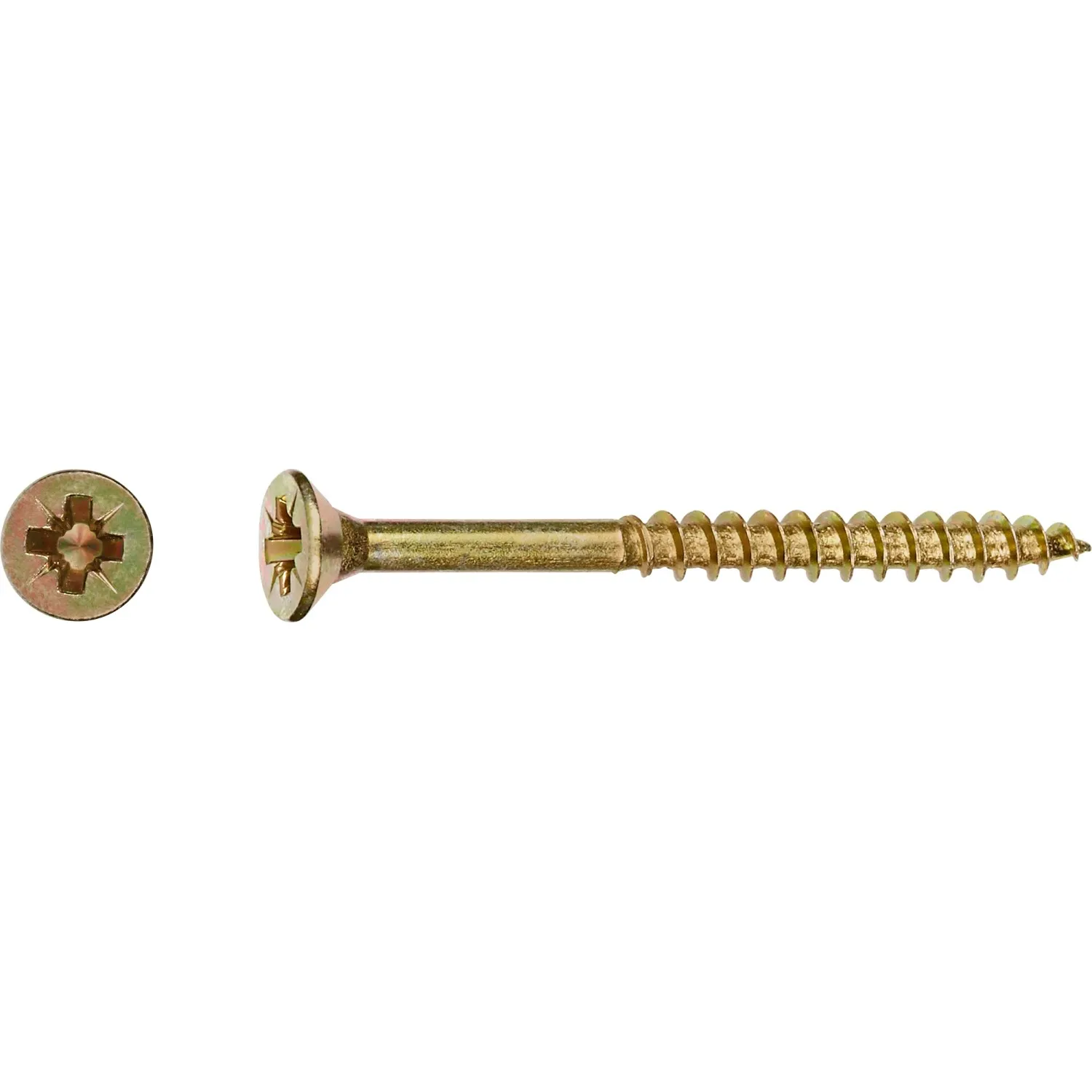 Vite universale LUX-TOOLS testa svasata piana Ø 4,5 x 40 mm Pozidriv® parz 60 pz