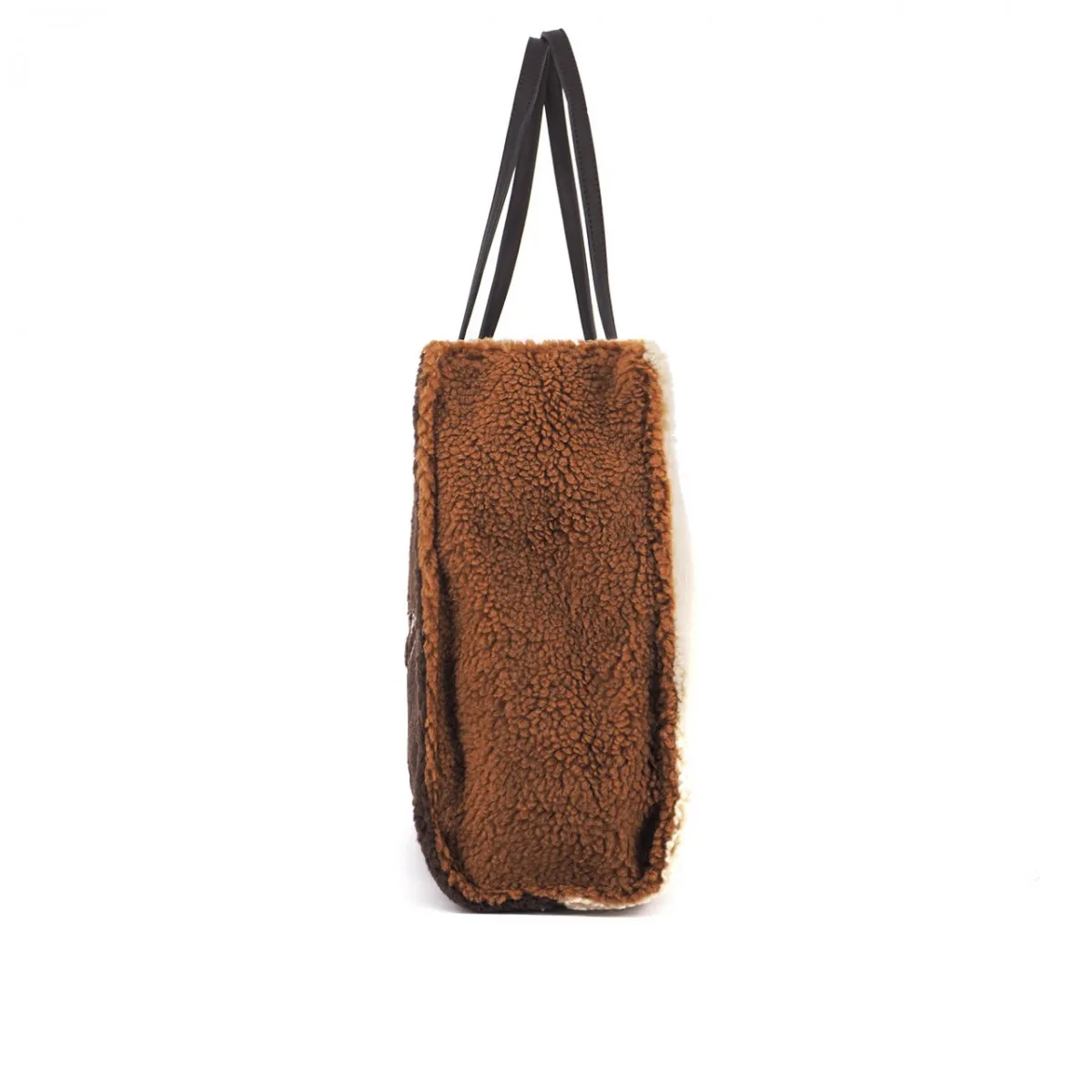 Vivian Borsa In Tessuto Sherpa, Multi