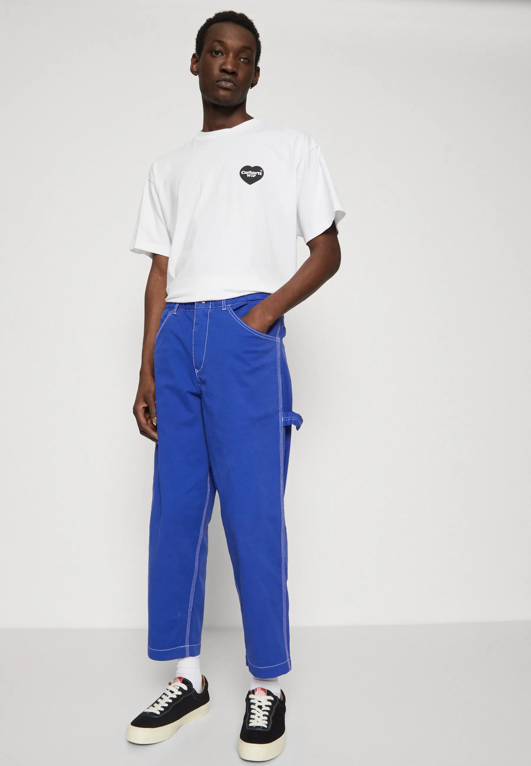 WASHED PAINTER UNISEX - Pantaloni