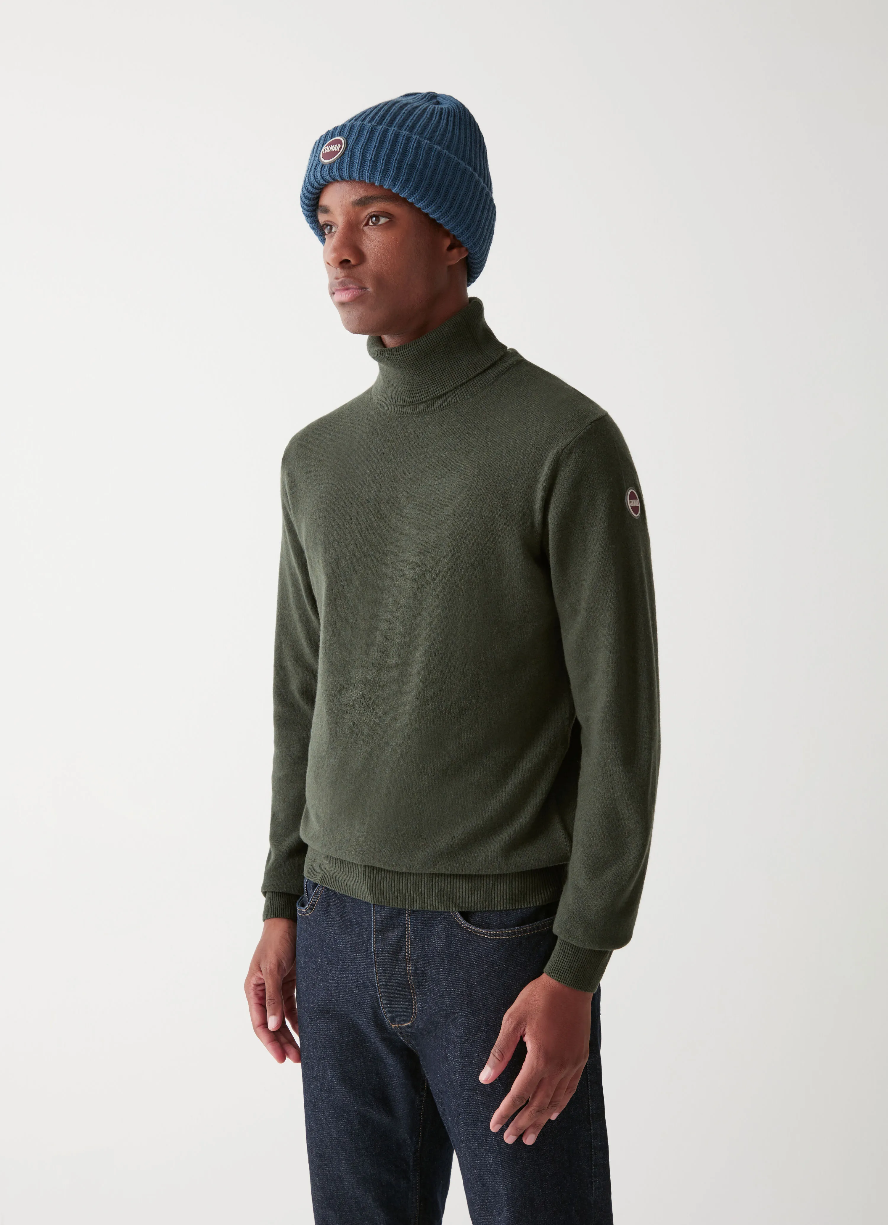 Wool and cashmere turtleneck