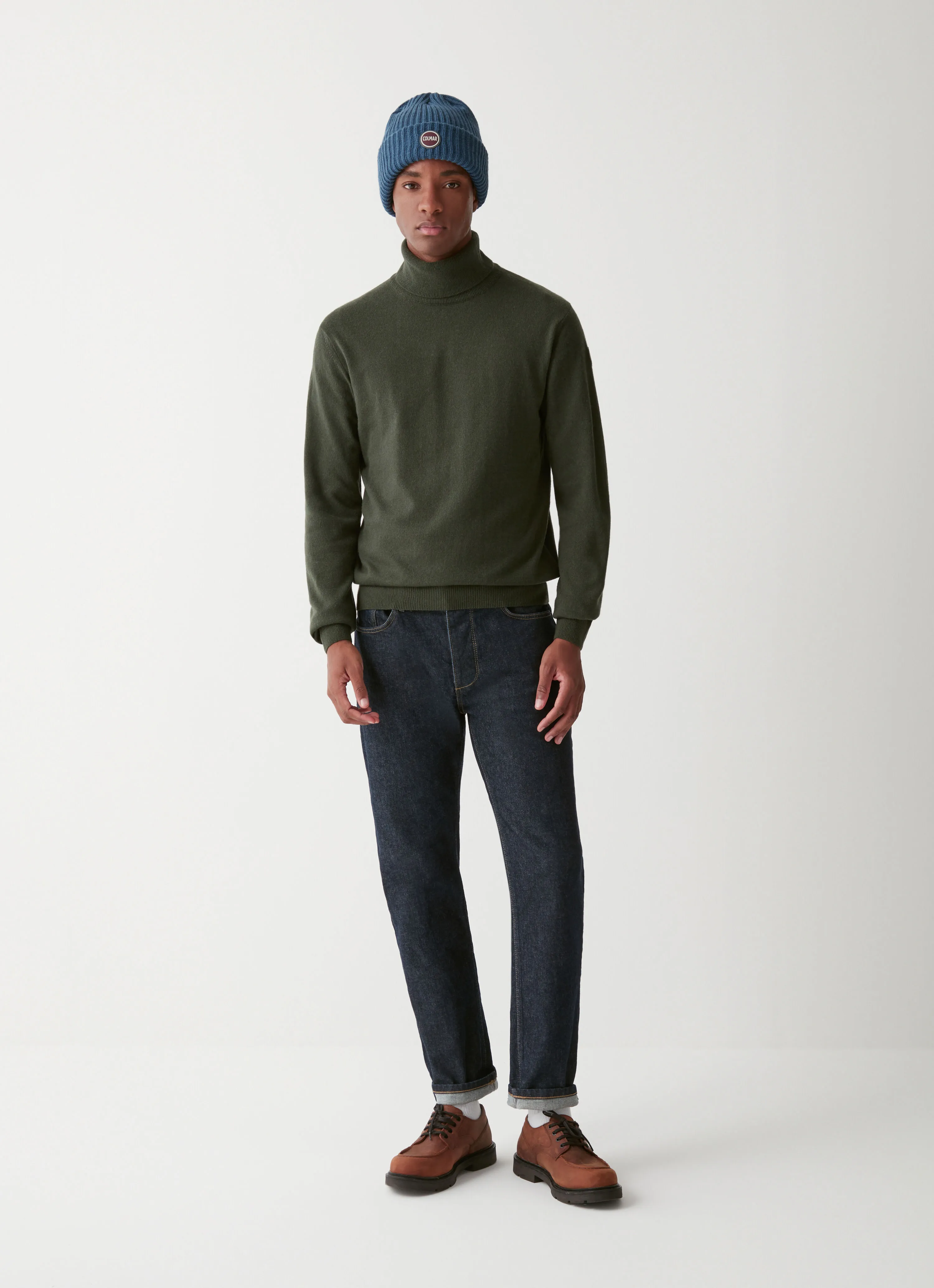 Wool and cashmere turtleneck