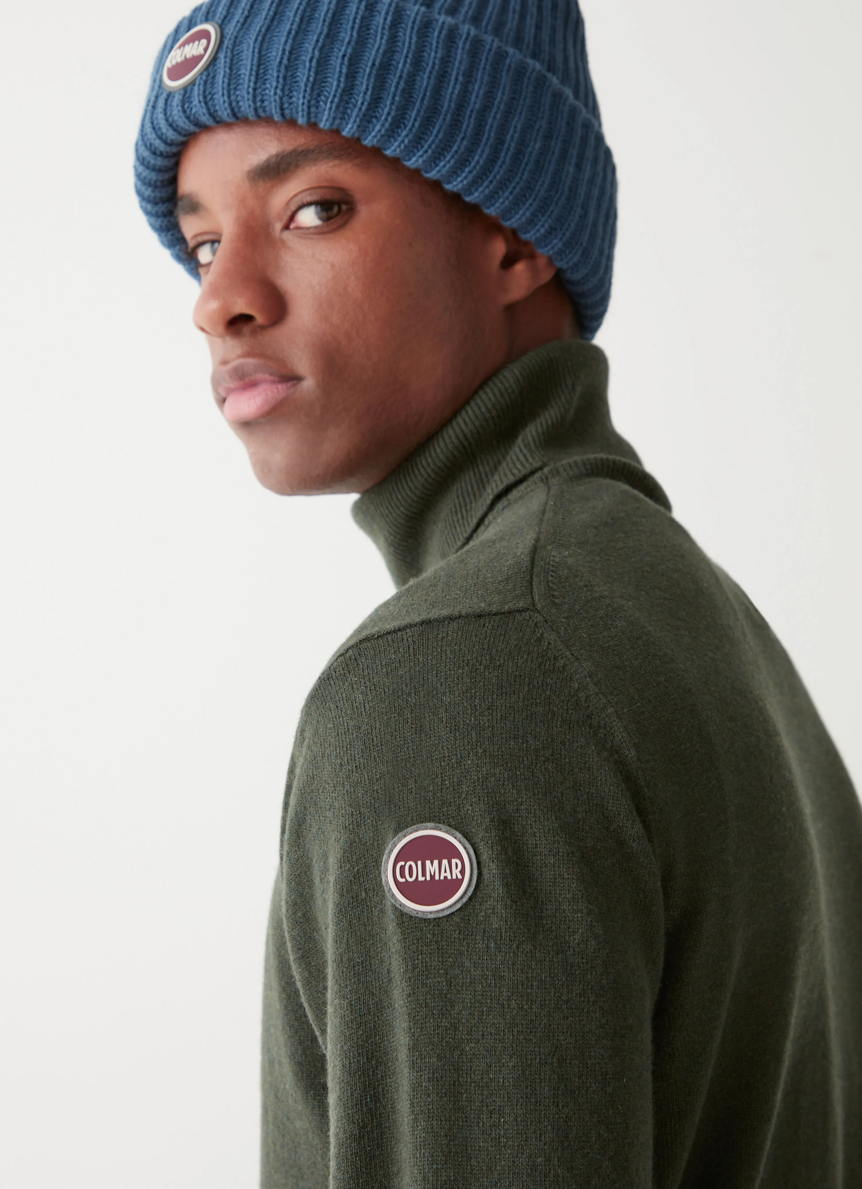 Wool and cashmere turtleneck