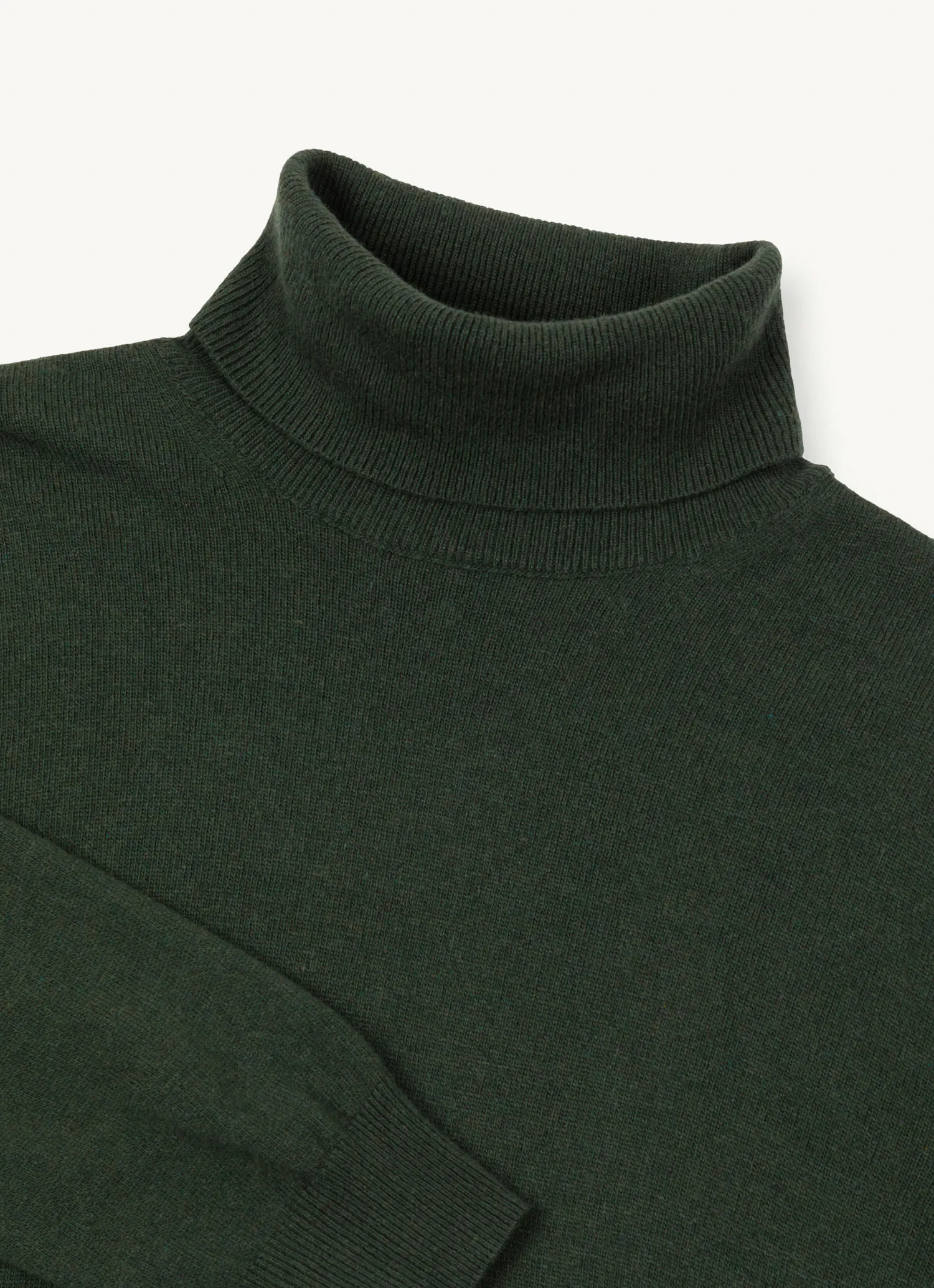 Wool and cashmere turtleneck