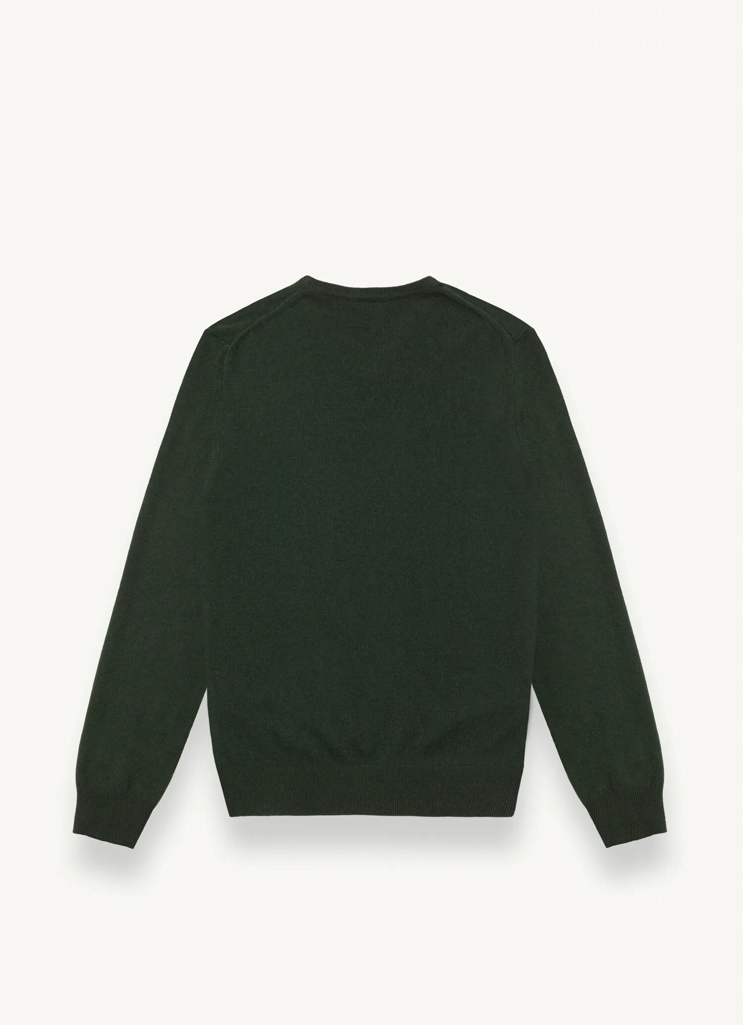 Wool and cashmere V-neck pullover