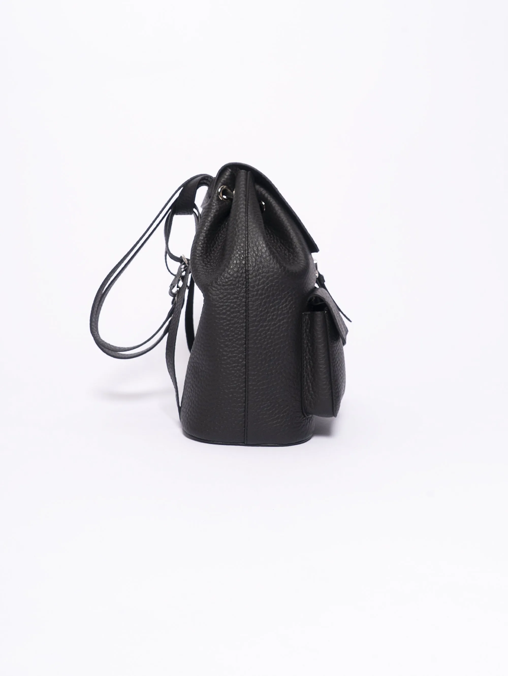 Zaino in Pelle Nero