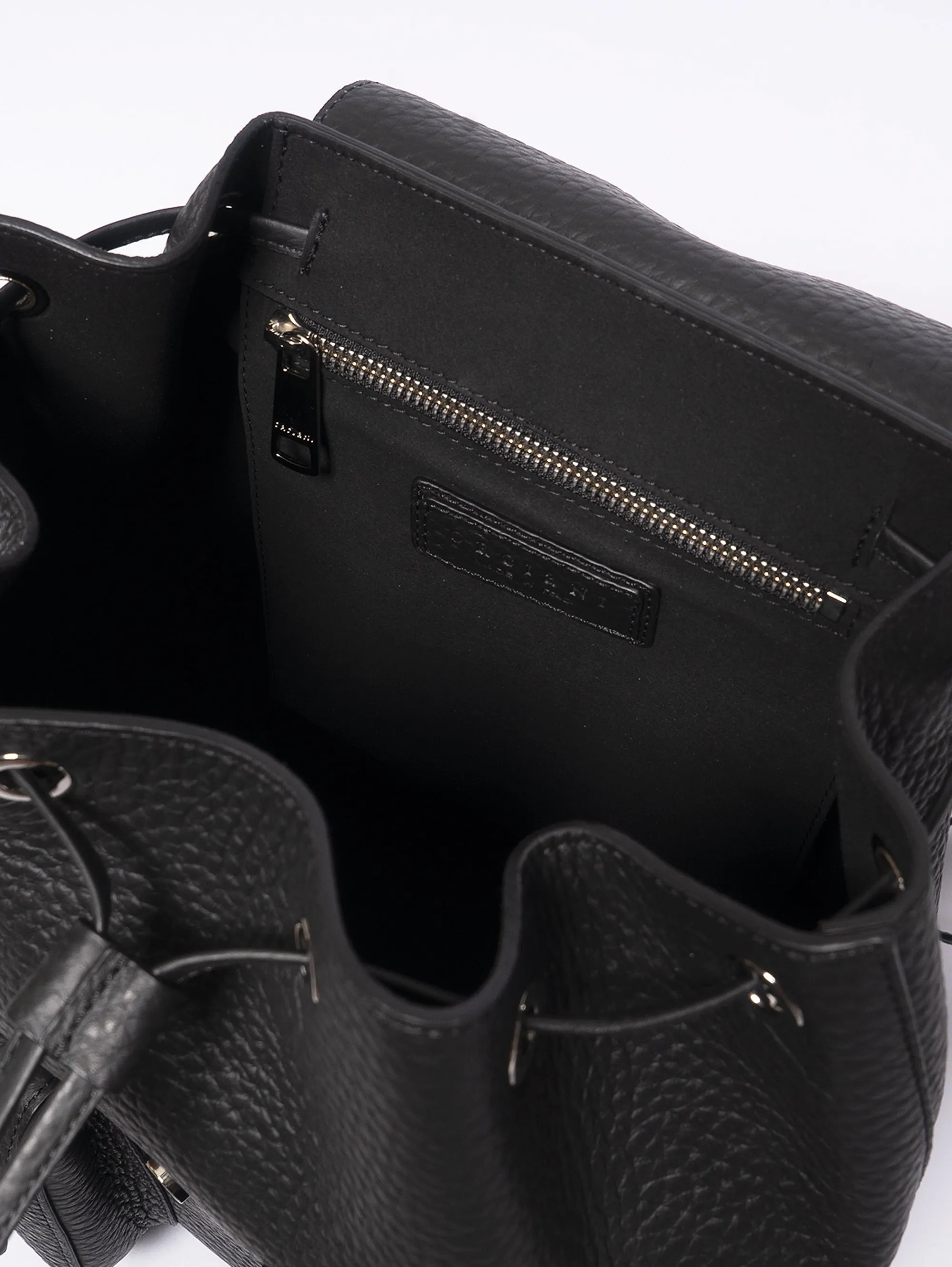 Zaino in Pelle Nero